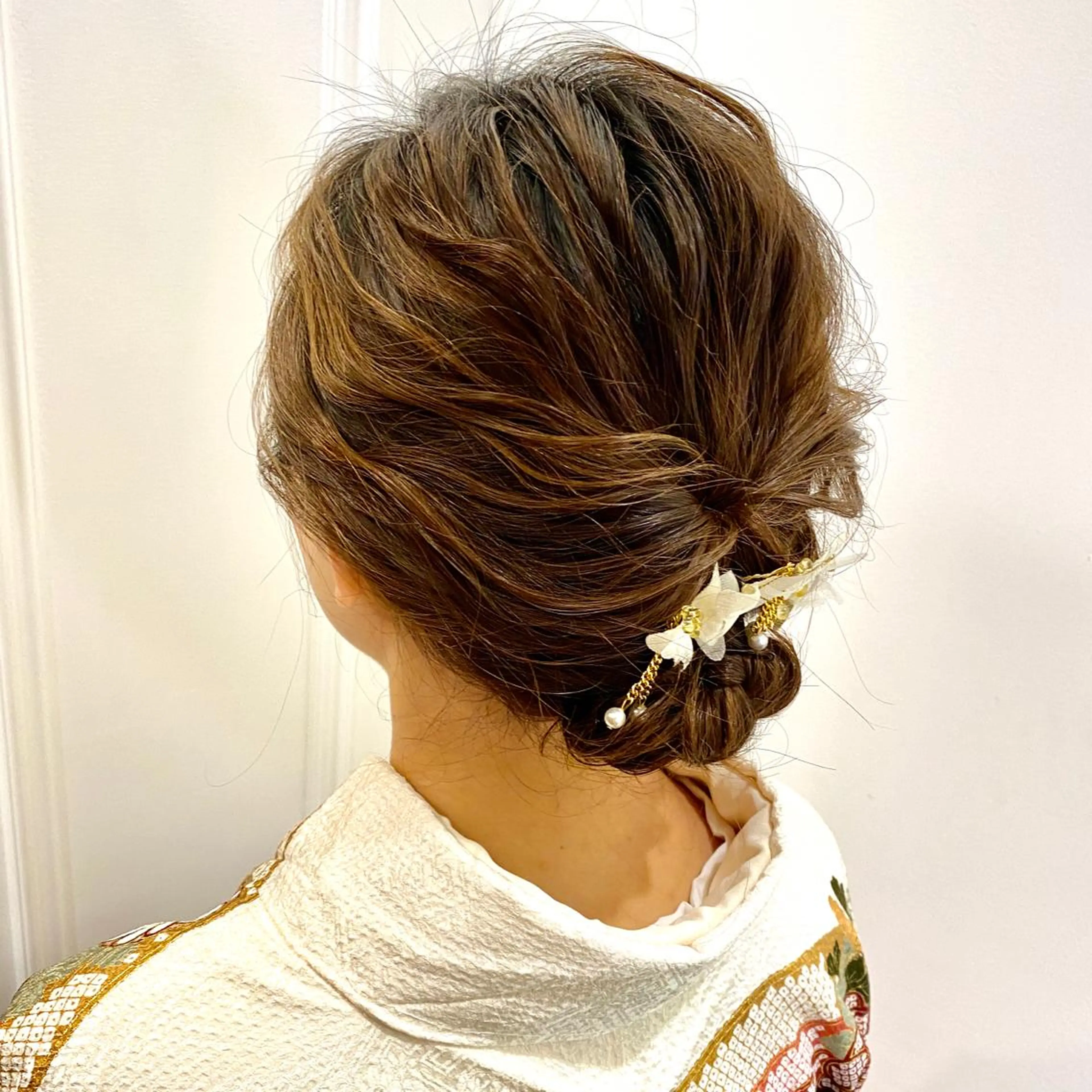 セミロング マンツーマン施術🫧 アレンジ/RINAのヘアスタイル