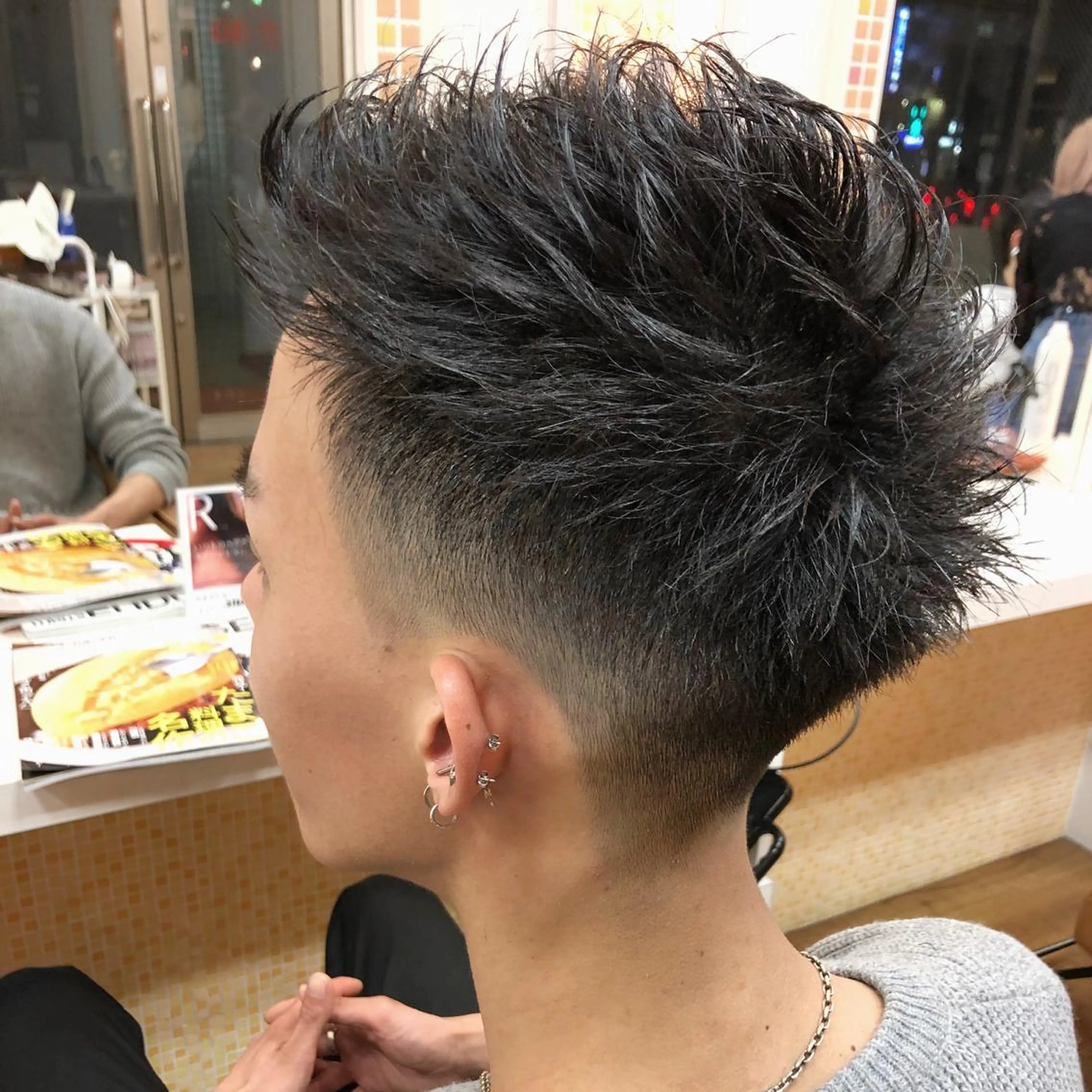 メンズ 可児 令路のヘアスタイル