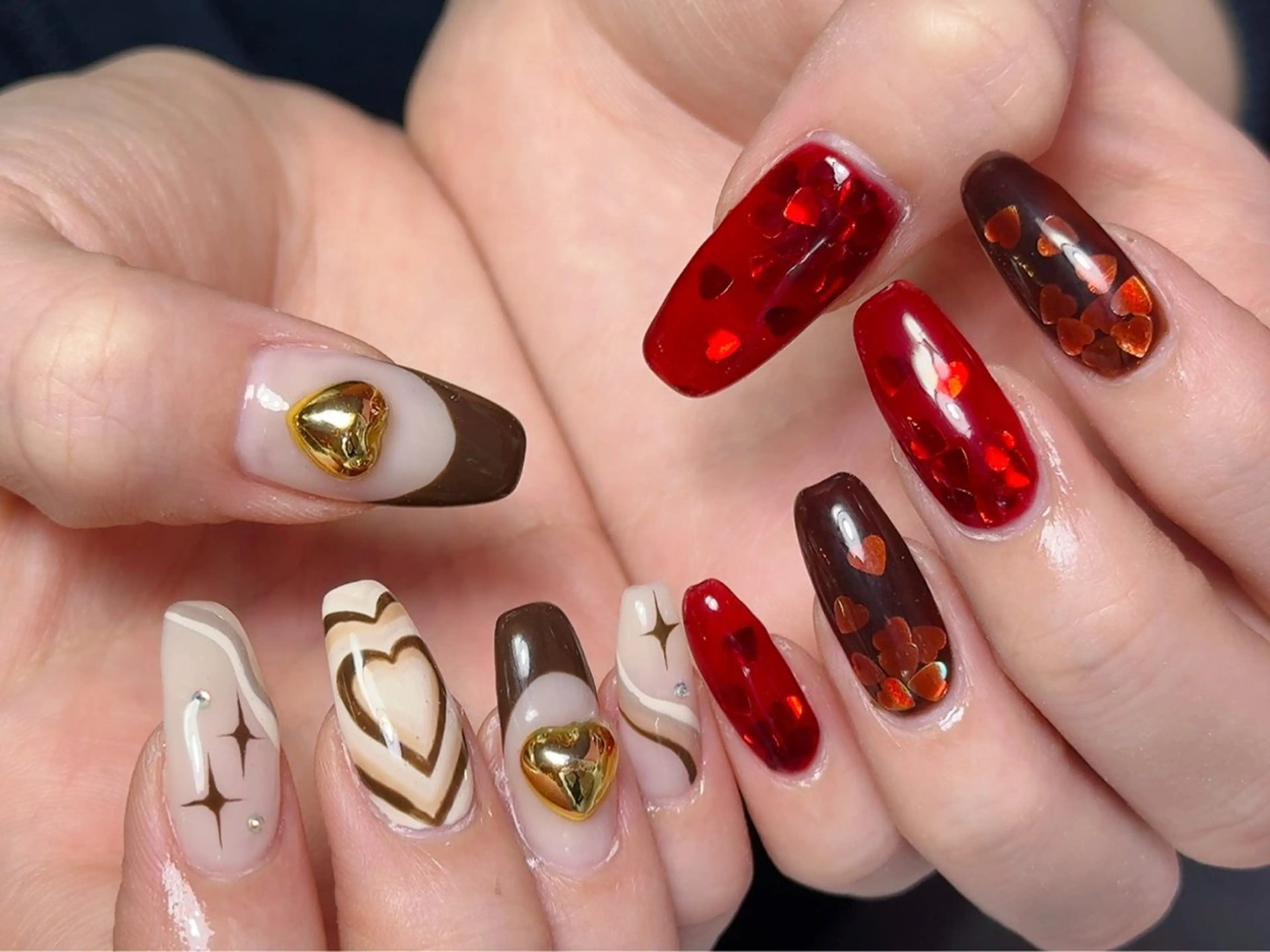 ネイル ハンドネイル Nail Atelier IamI所属・アイアムアイ 大村磨衣のネイルデザイン