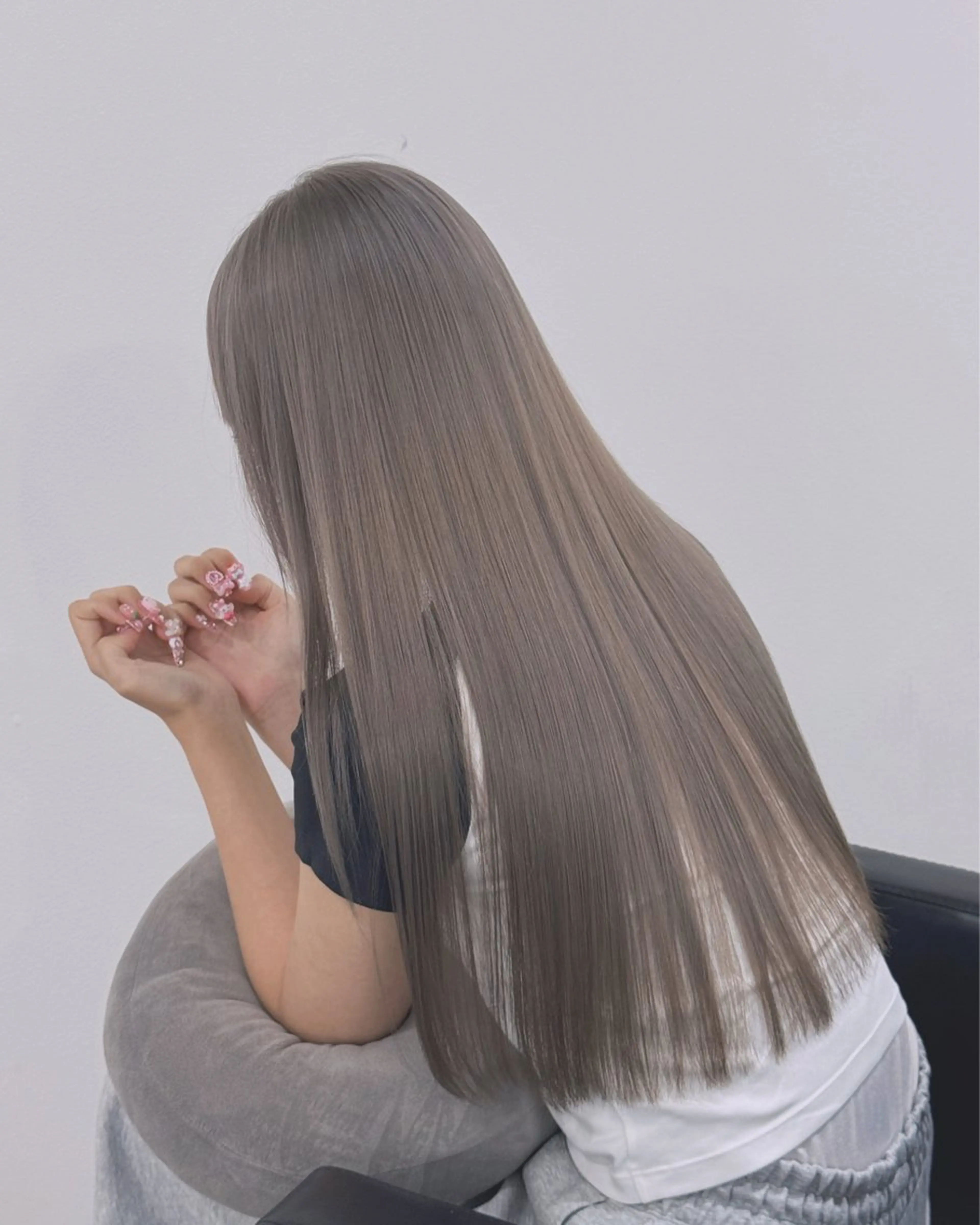 ミディアム ヘアカラー トリートメント ✂︎透明感カラー特化 /日和優真✂︎のヘアスタイル