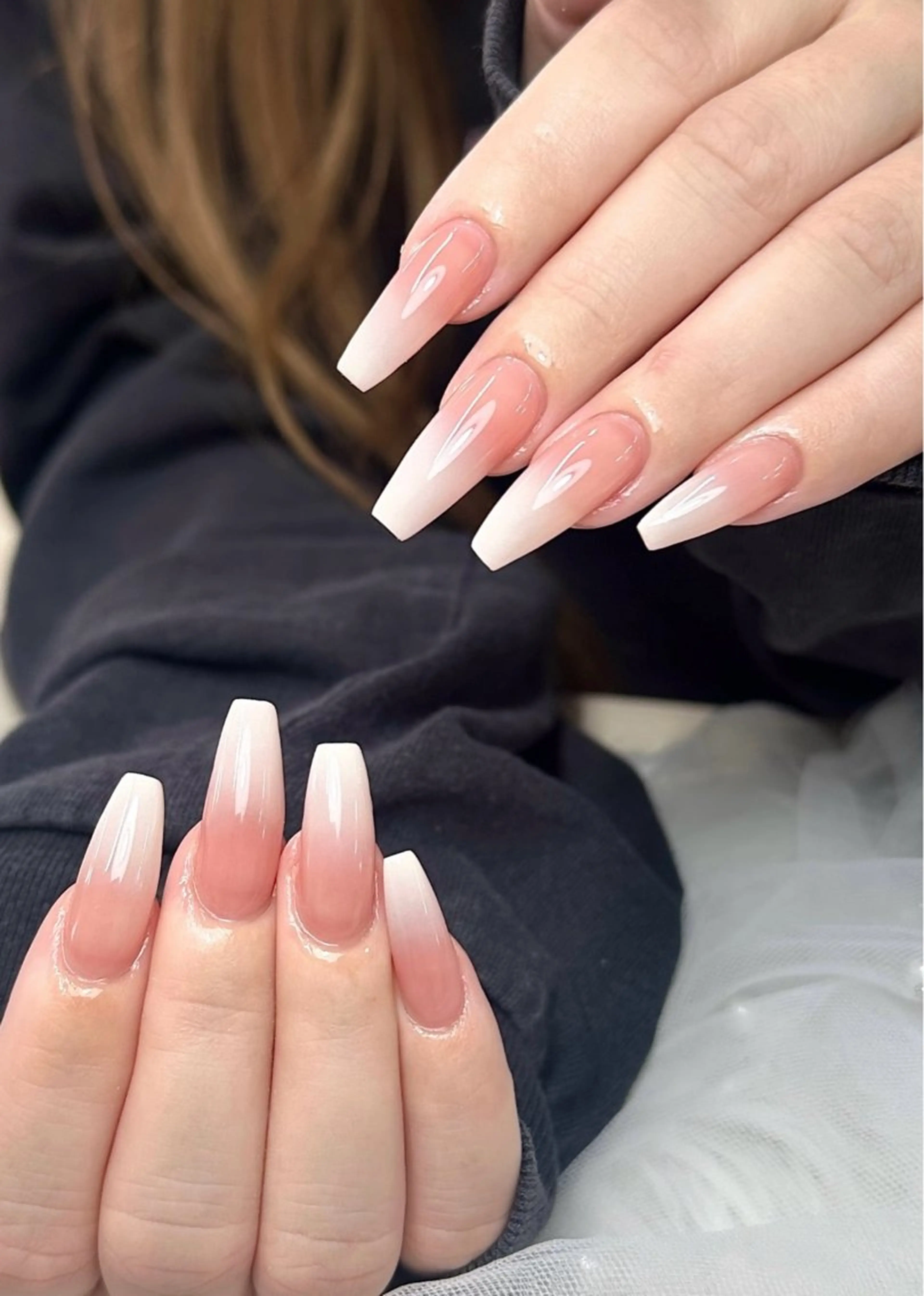 ネイル アートネイル べっ甲ネイル チークネイル 長さ出し フラッシュネイル ハンドネイル ハンドケア For you. Nail Salonのネイルデザイン