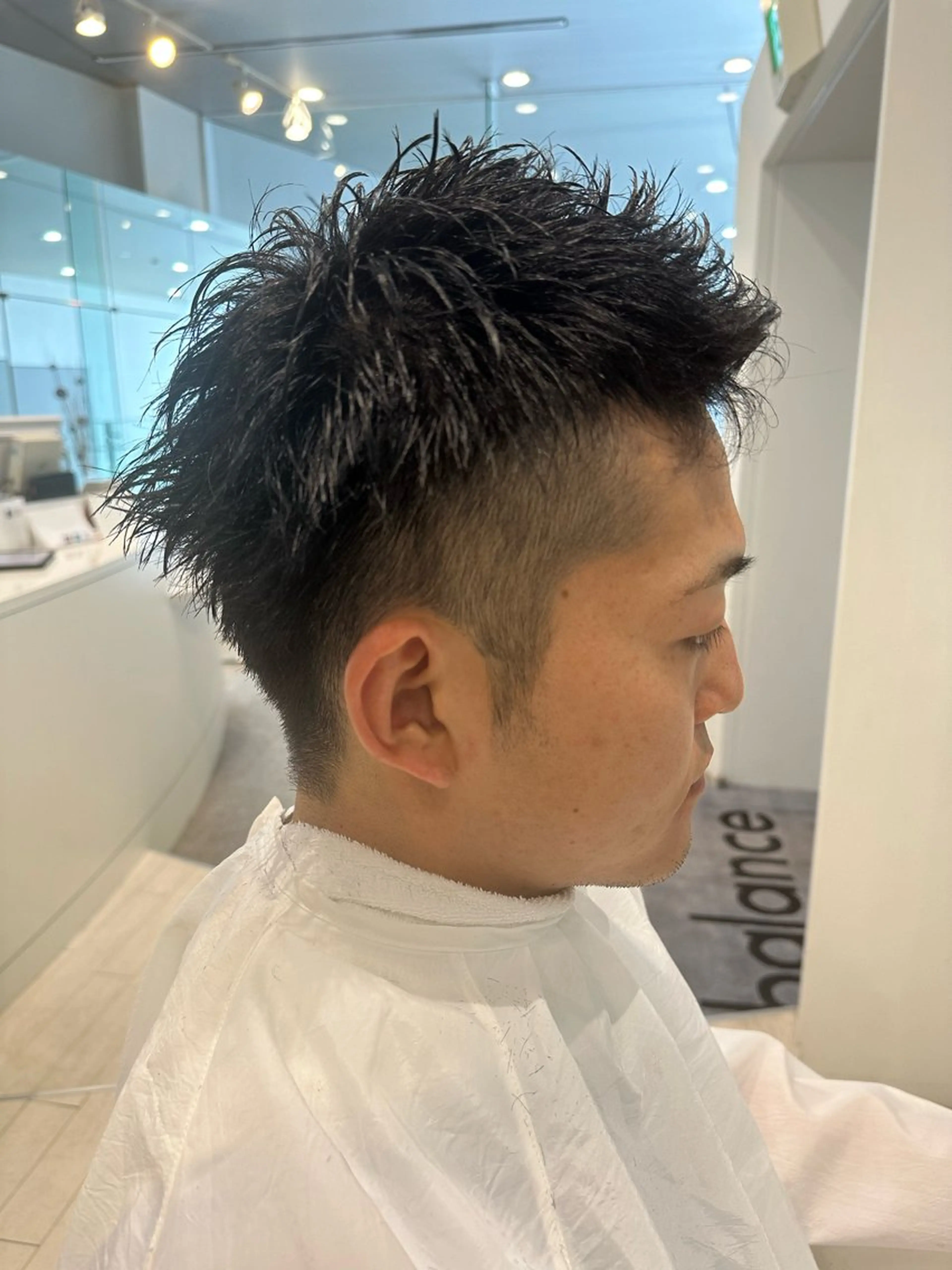 メンズ 刈り上げ 井上 凜太郎のヘアスタイル