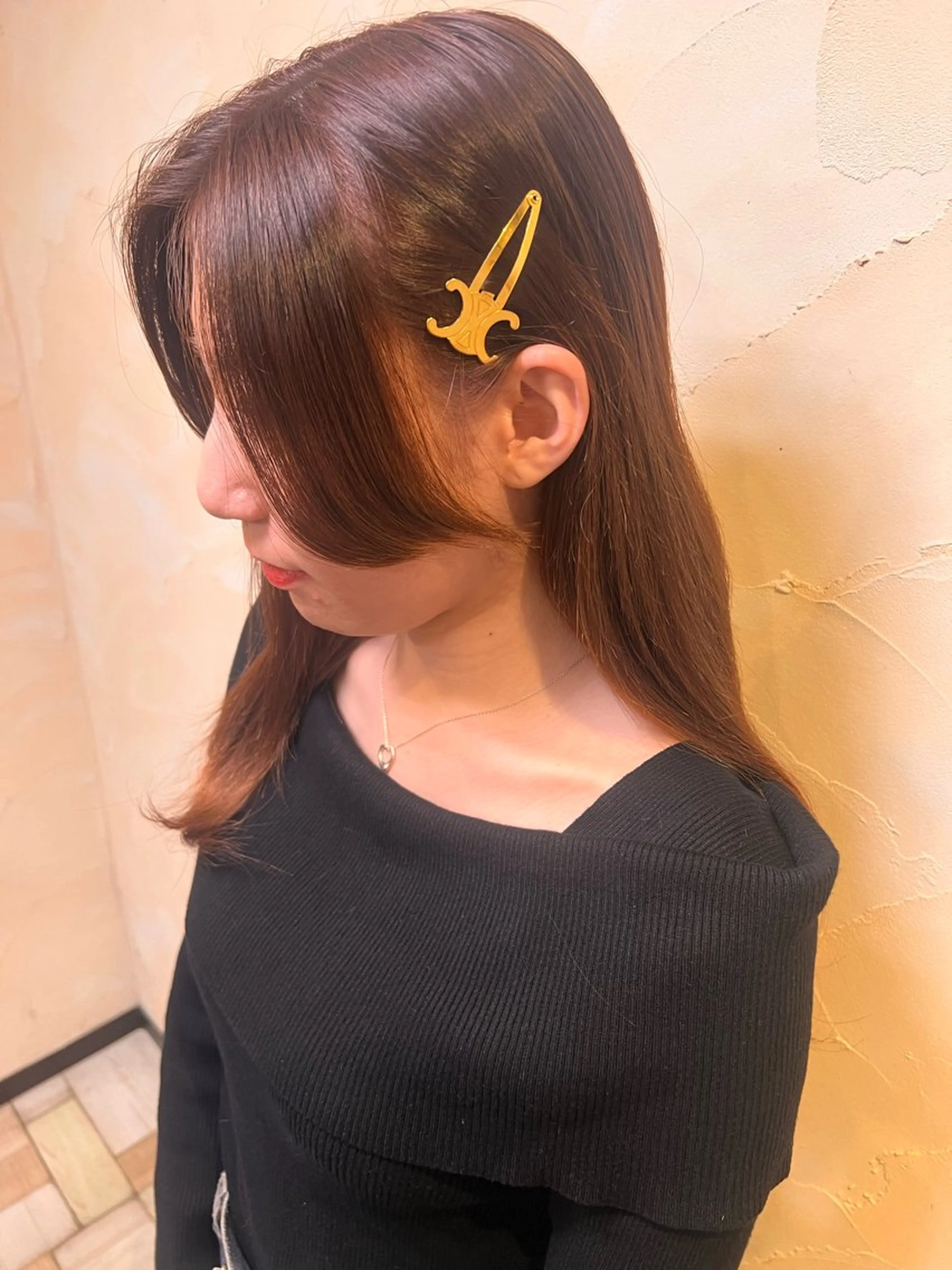 セミロング 青木 舞佳のヘアスタイル