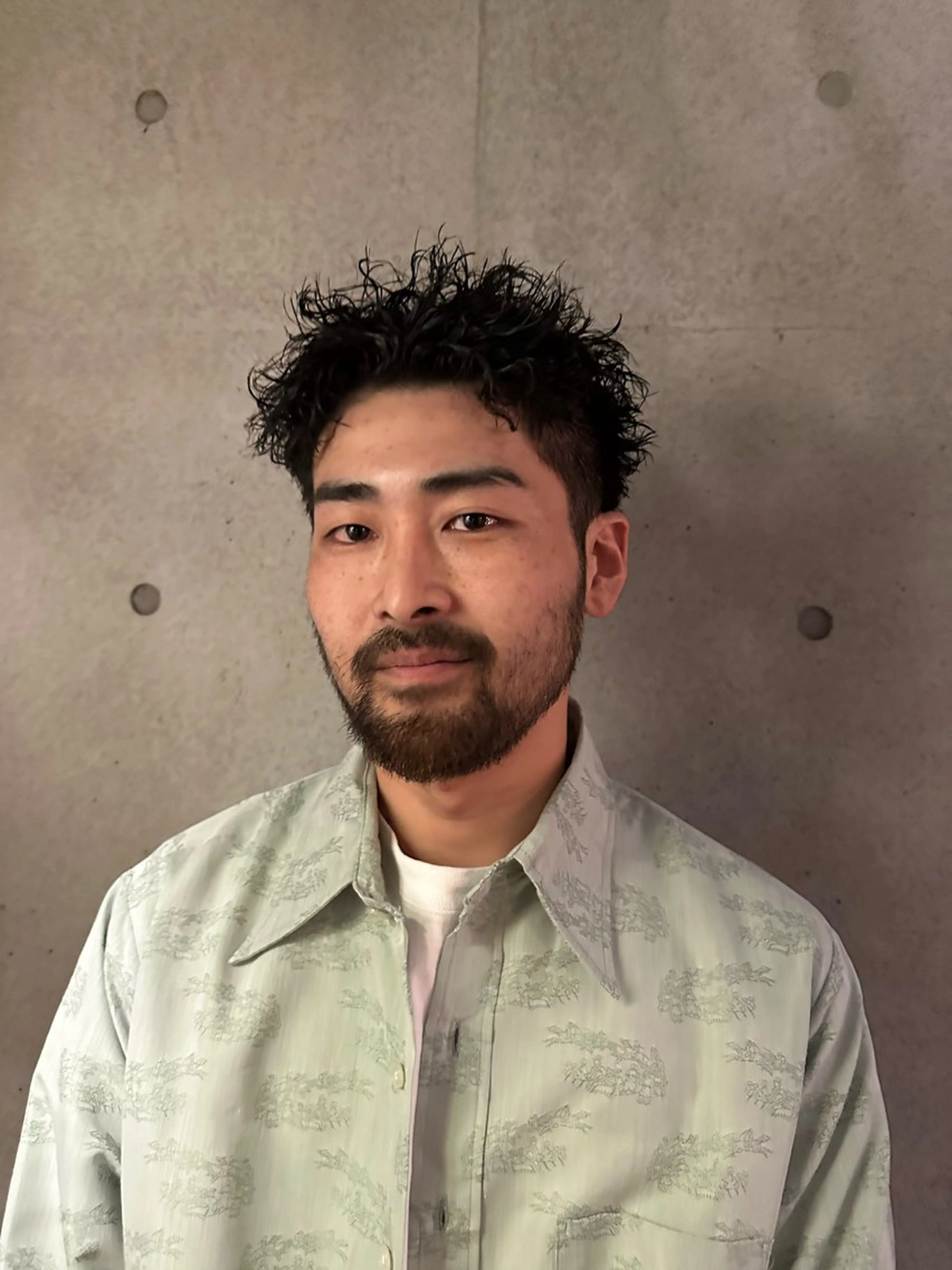 パーマ メンズ 似合わせカット /パーマ岡本淳平のヘアスタイル