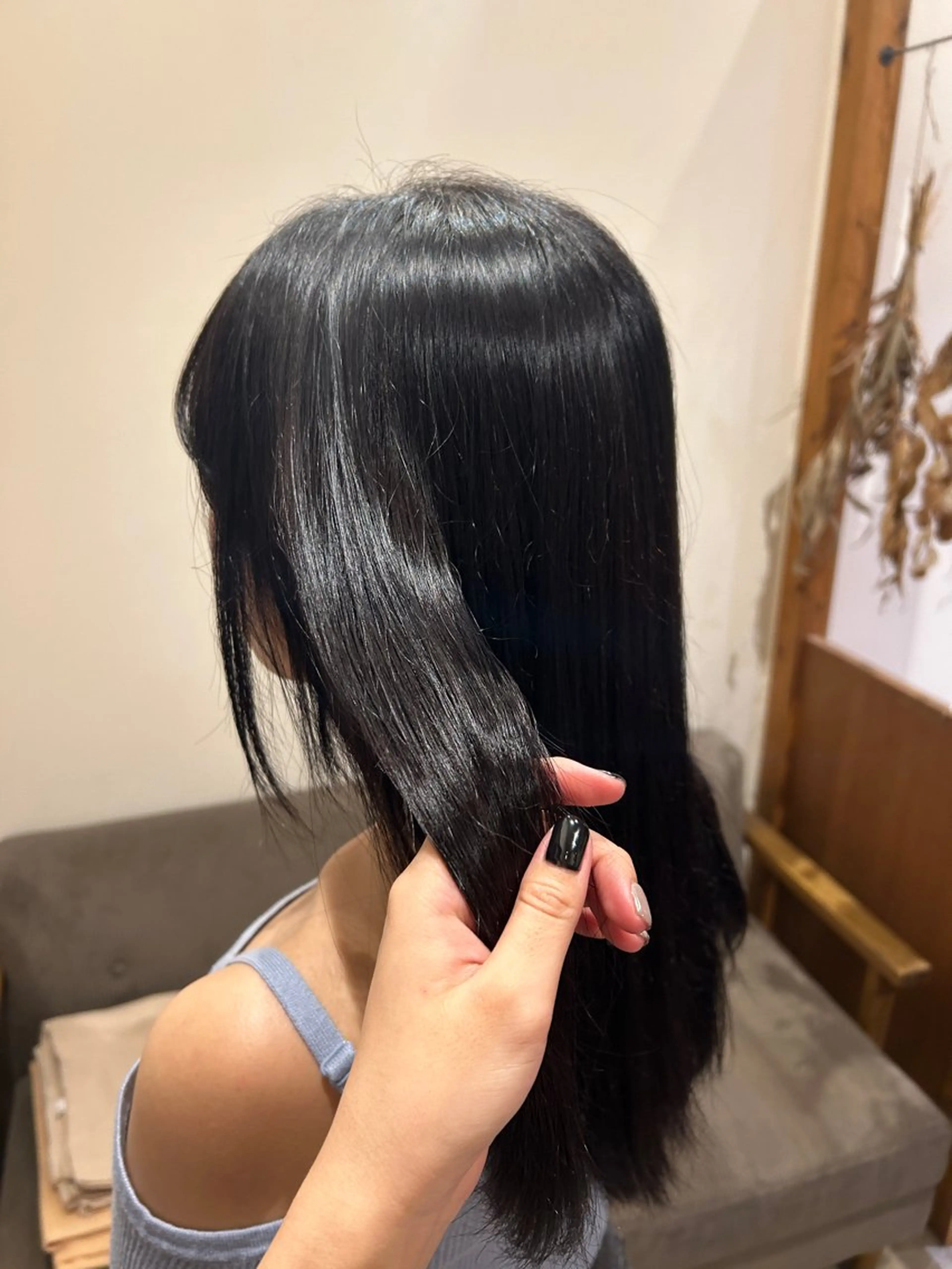 ロング カラー ‎🤍江坂 ハヤシアヤナ‎🤍のヘアスタイル