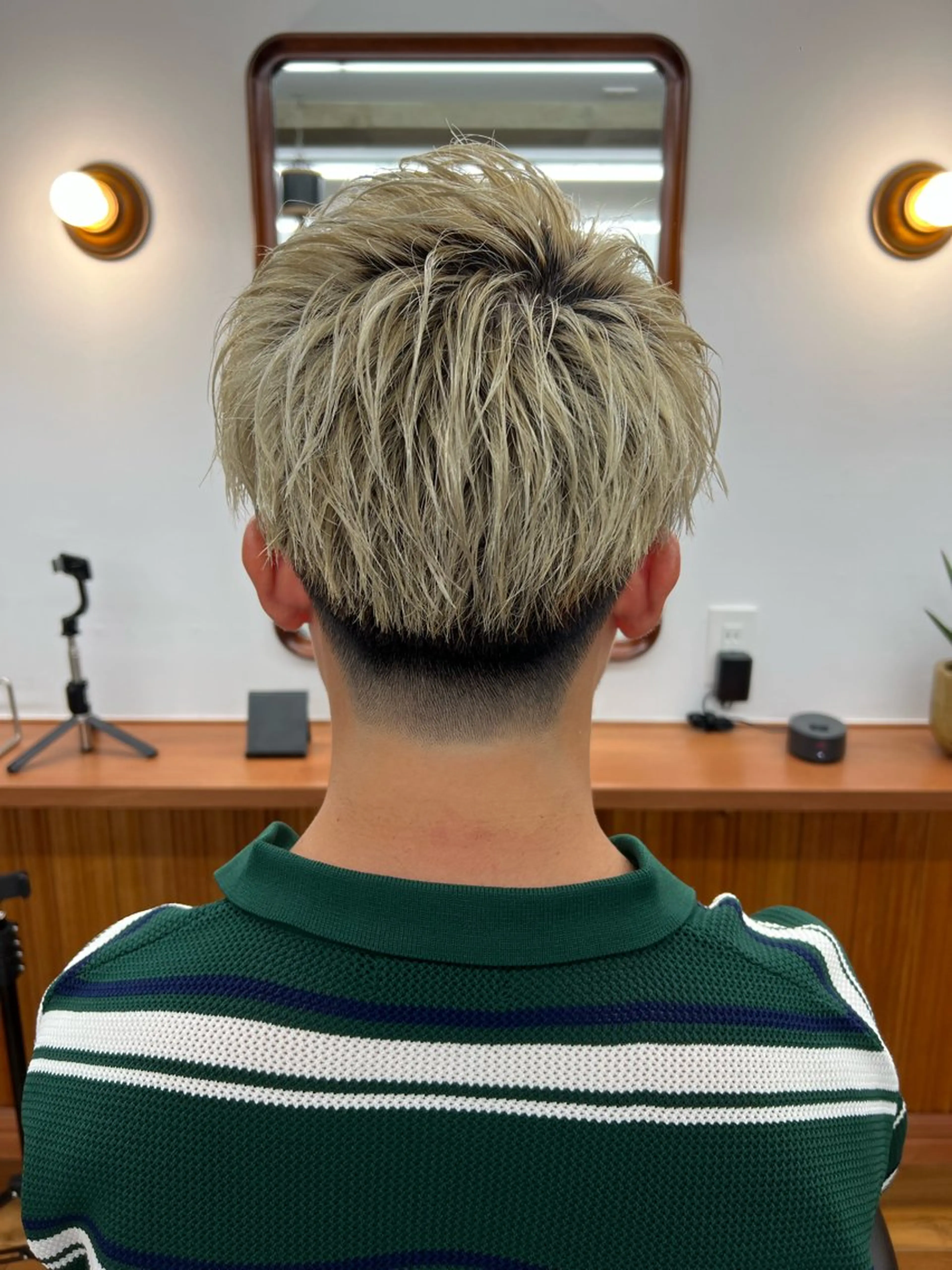 ショート メンズ カット メンズサロン✂️ スキンフェード伊藤陸のヘアスタイル