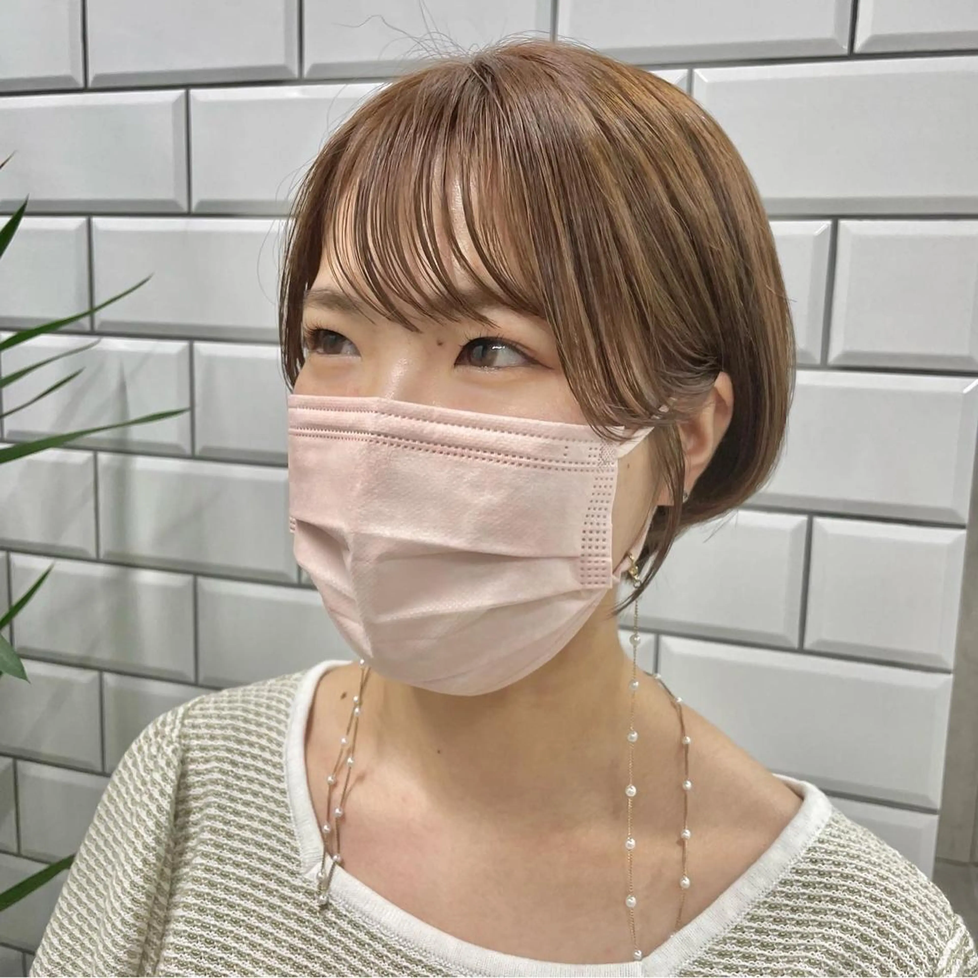 ショート カラー カット ヘアカラー トリートメント タケダケイ /ショート/ボブのヘアスタイル