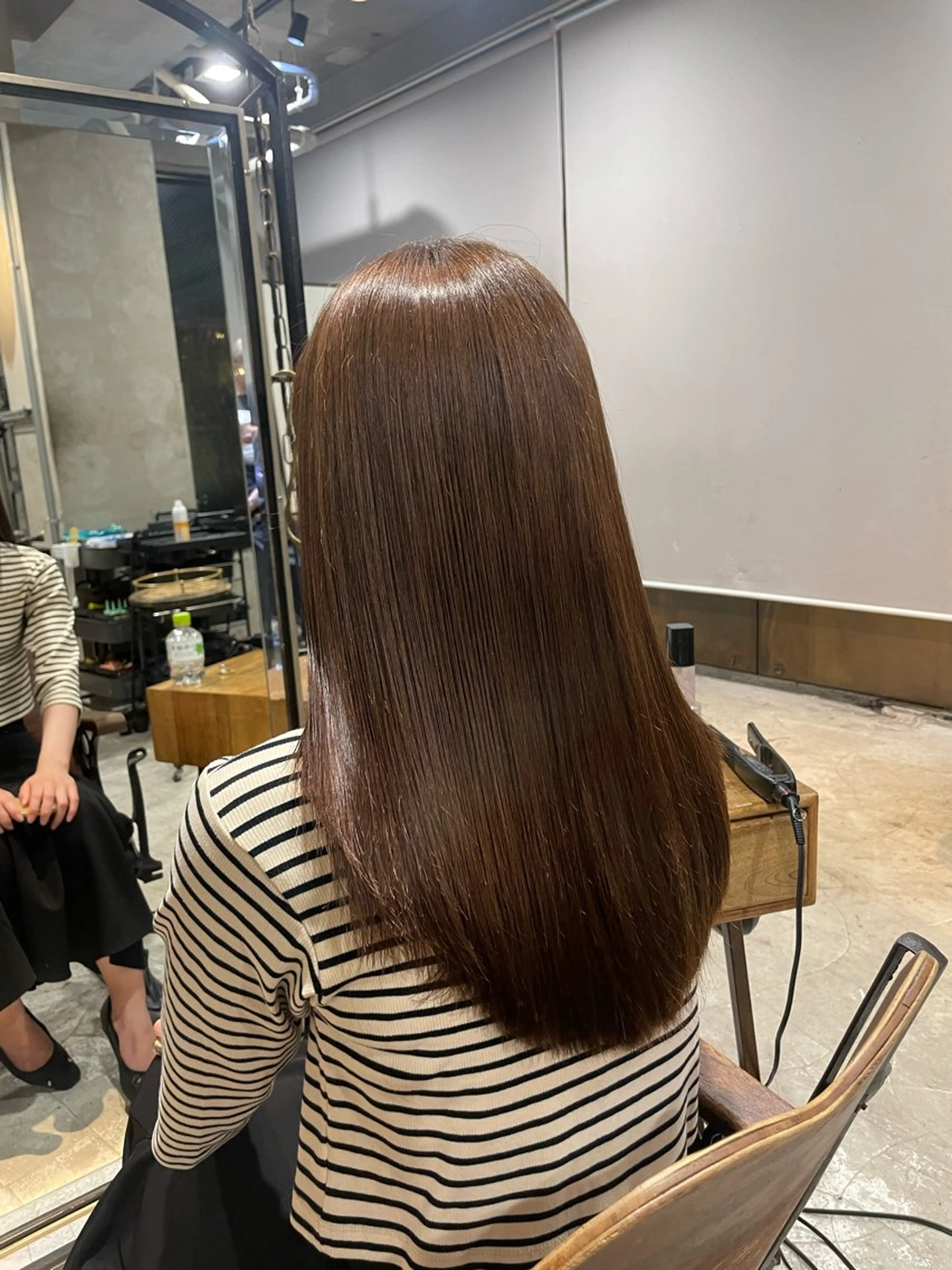 セミロング カラー ヘアアレンジ ブリーチ ブラウンカラー ダブルカラー ブリーチなしカラー オリーブブラウン ヘアカラー トリートメント ヘアセット 🌿艶髪・透明感🌿 TATSUKIのヘアスタイル