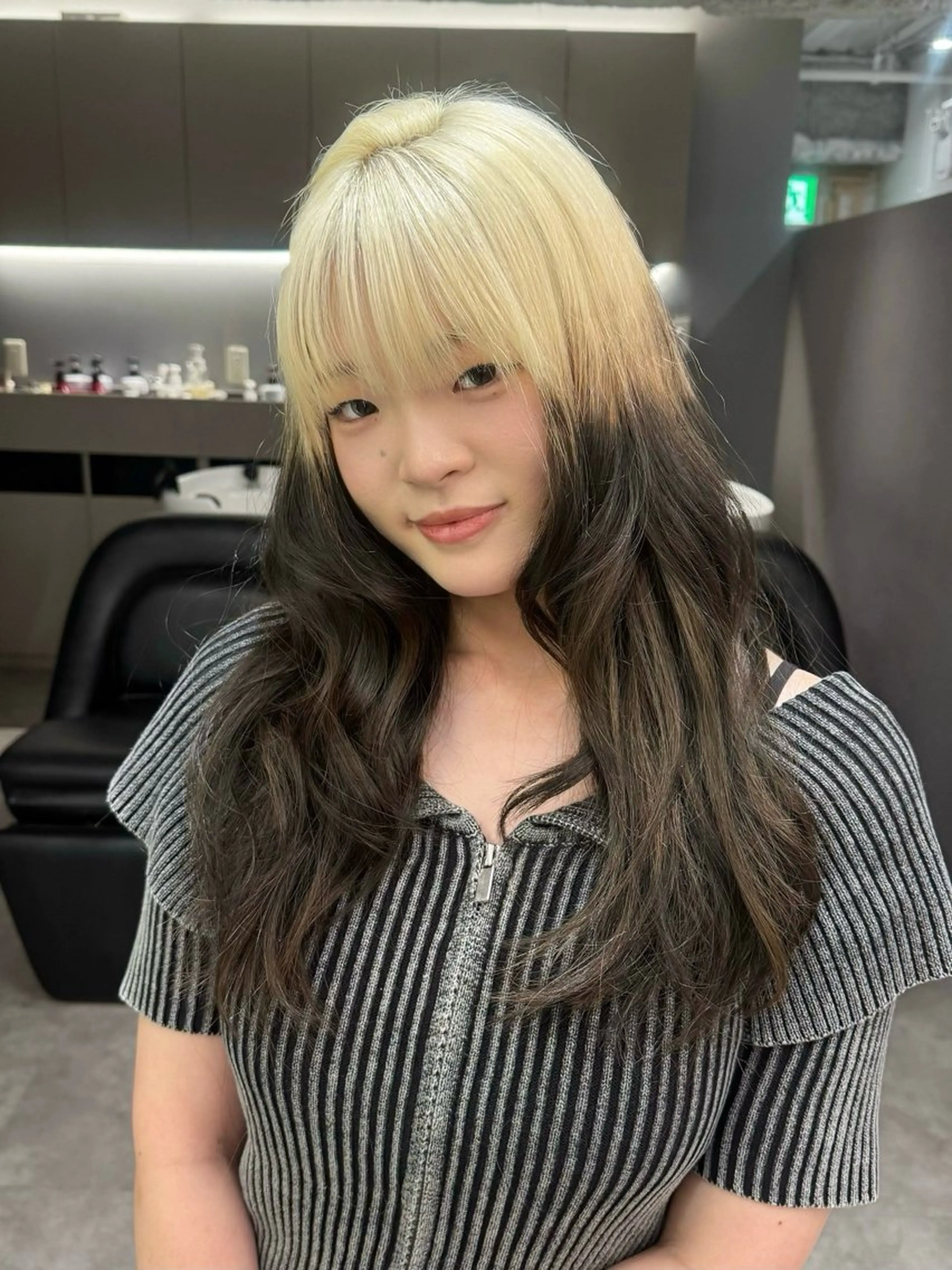 ⭐️髪質改善系トリートメント付き⭐️2ブリーチ+カラー+トリートメント💖の写真