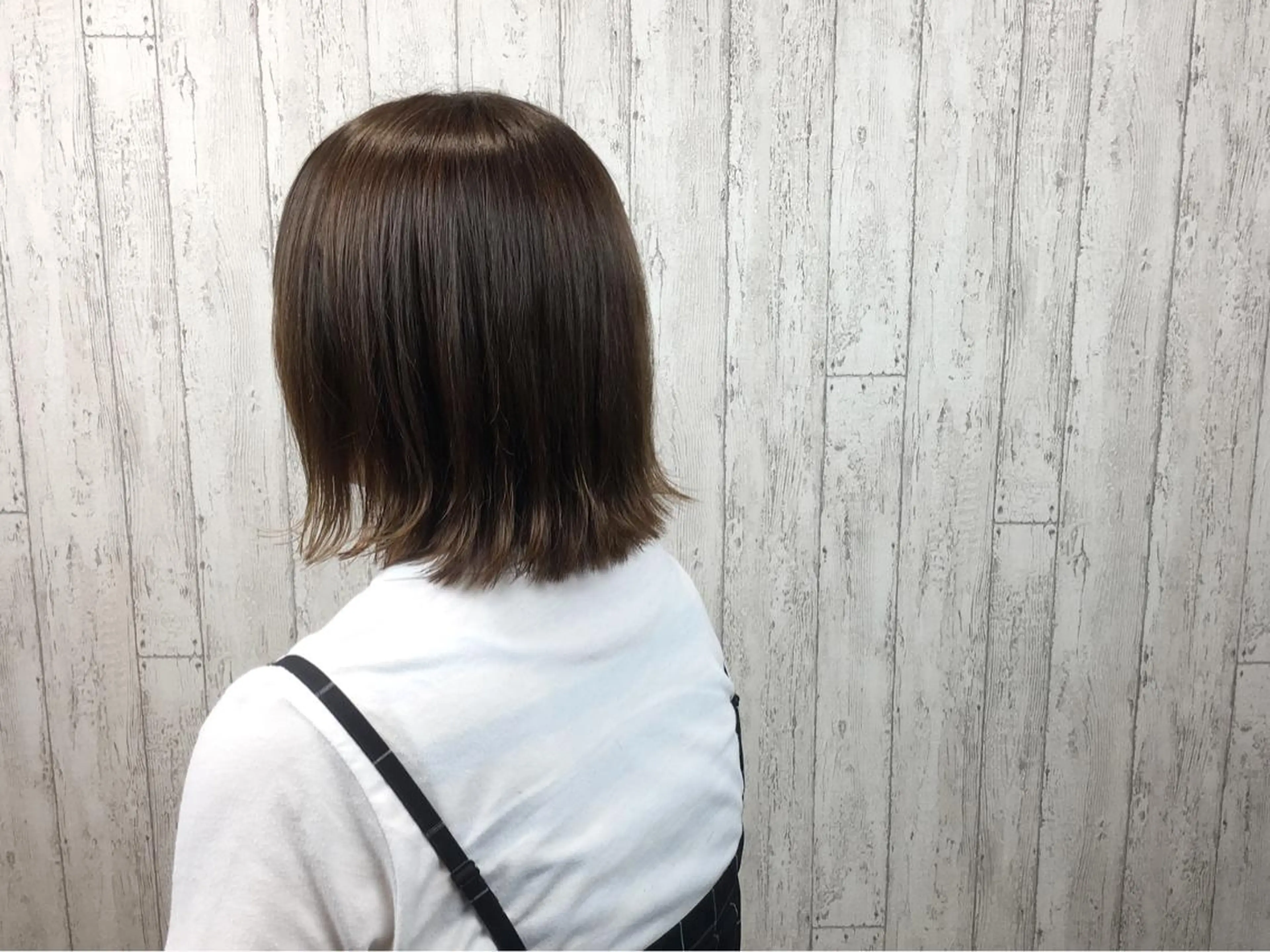 ミディアム カラー ヘアカラー トリートメント カット/メンズカット 藤田麻衣のヘアスタイル