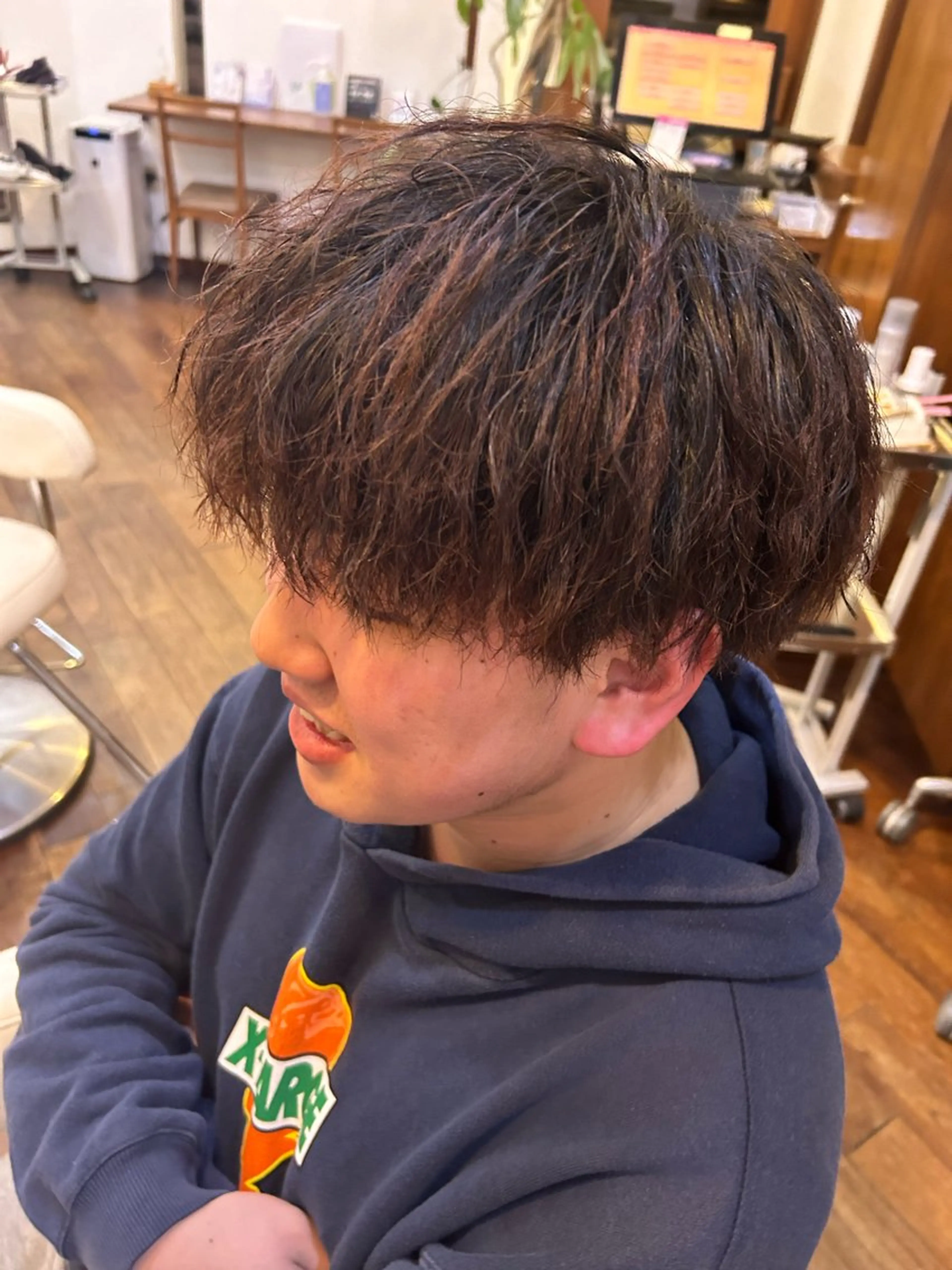 パーマ メンズ メンズパーマ ツイストスパイラルパーマ スパイラルパーマ HAIRsalon BONDS所属・パーマスタイル/ 縮毛矯正/江口翔伍のヘアスタイル