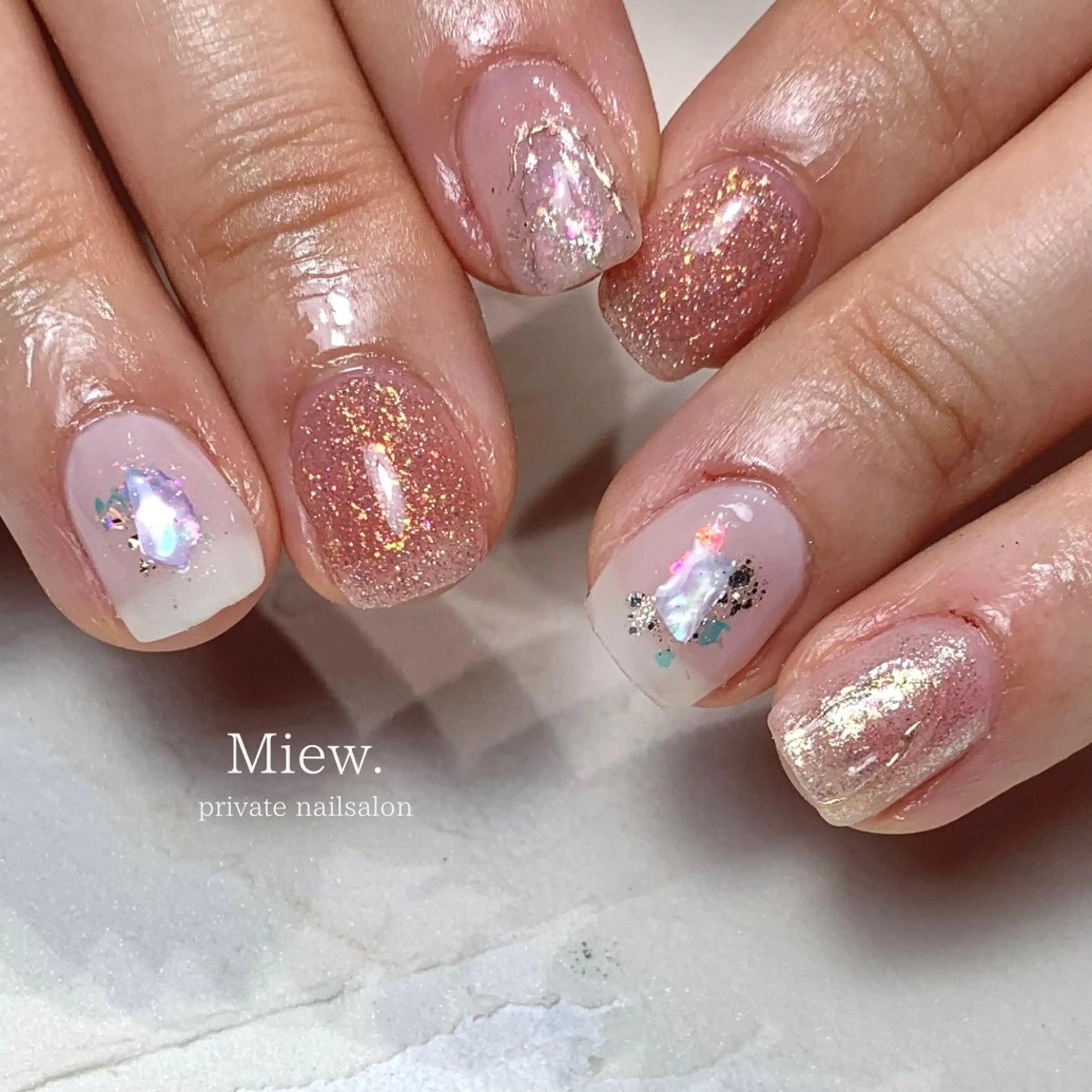 ネイル Mina🫧 【Miew.】のネイルデザイン