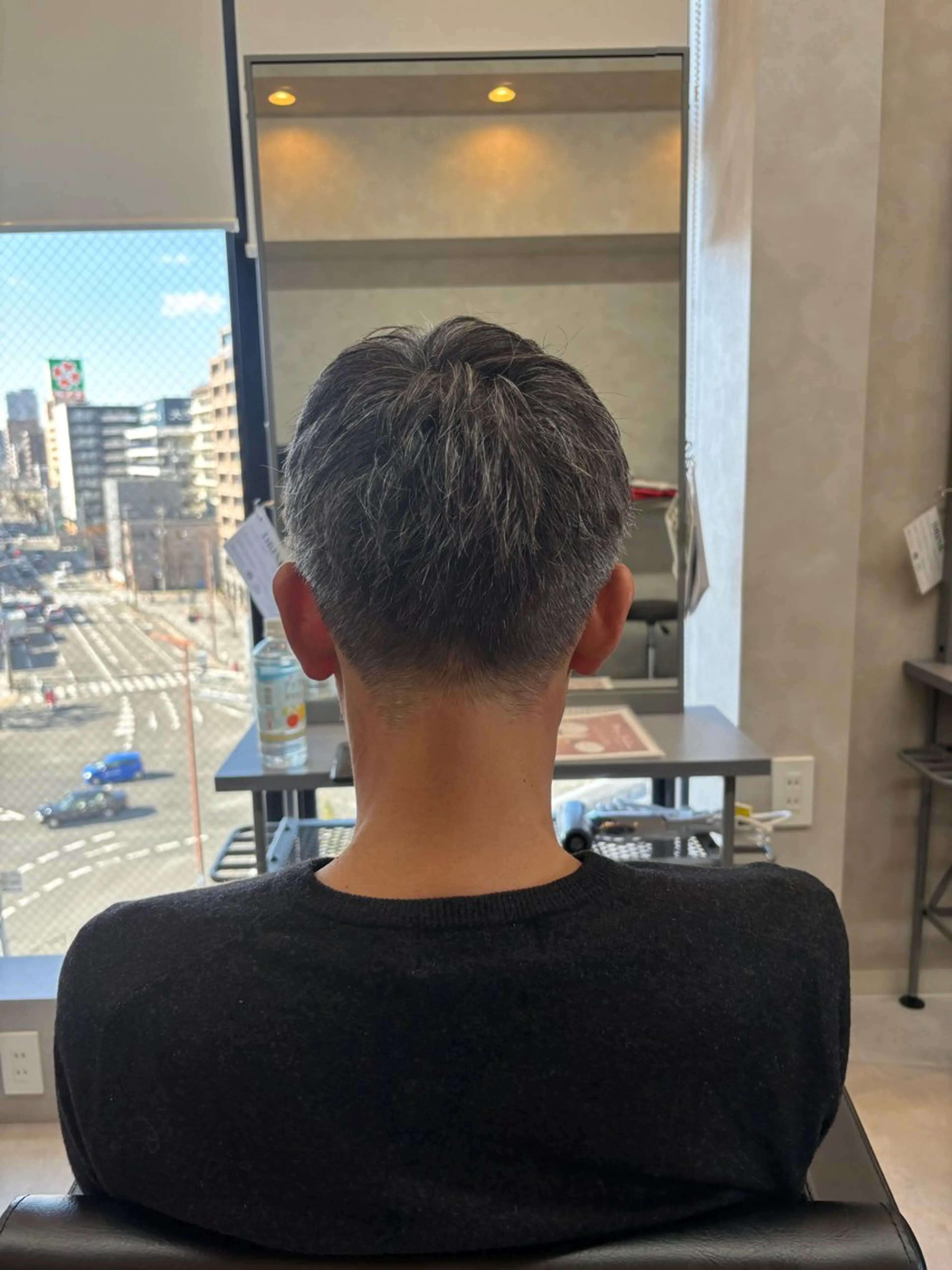 メンズカットモデルの写真