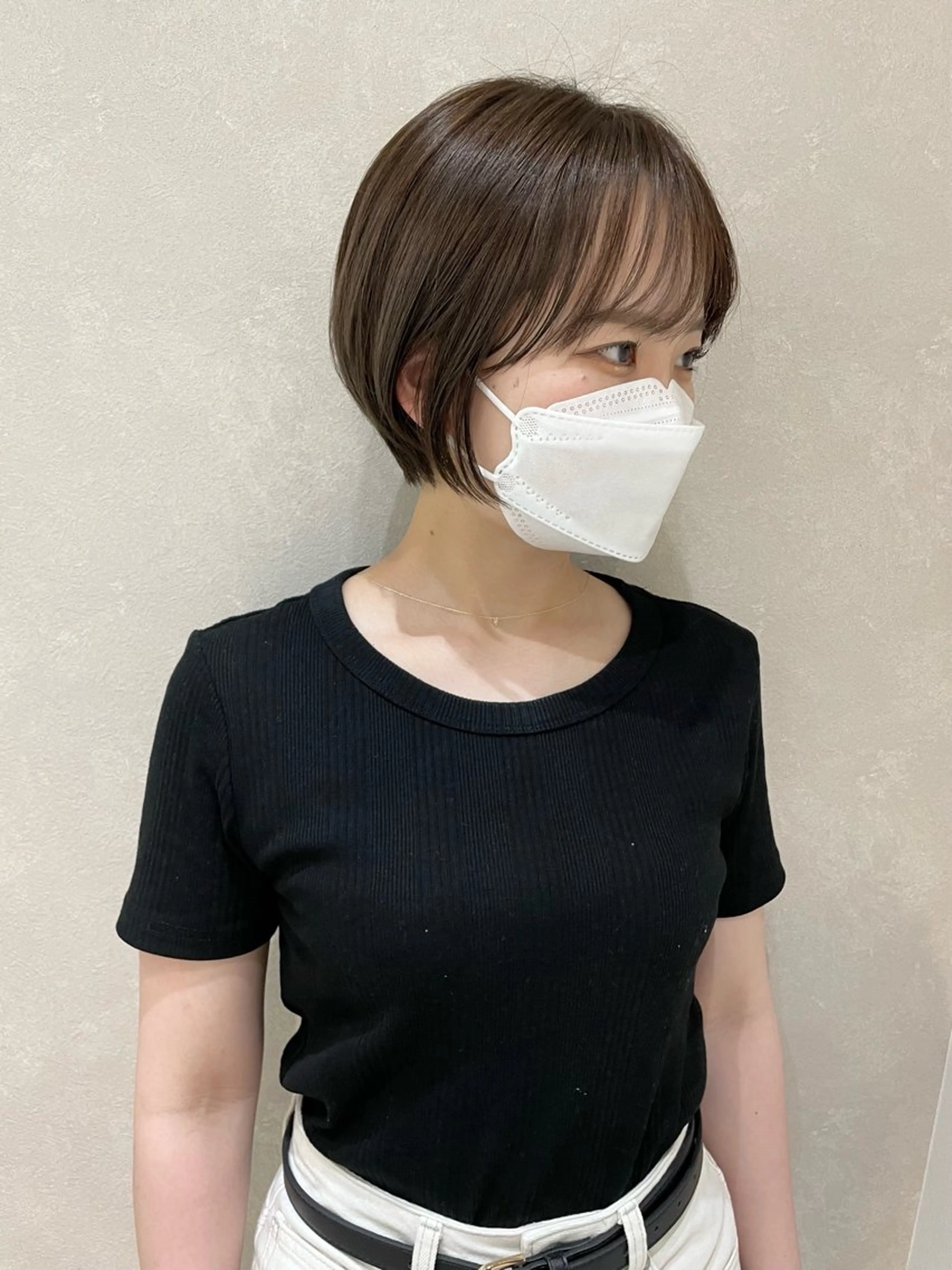 ショート 渡 汐音のヘアスタイル