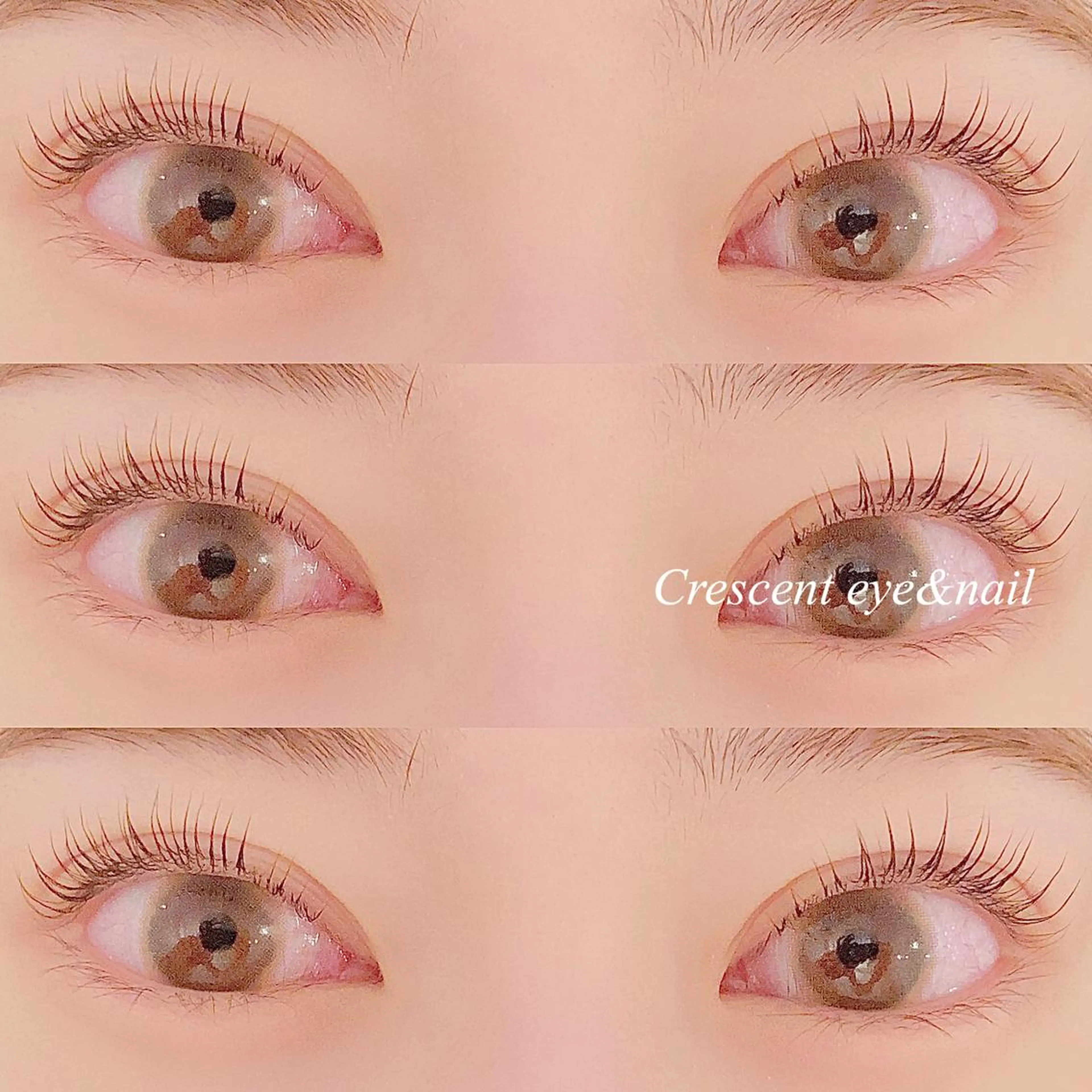 マツエク・マツパ パリジェンヌラッシュリフト Crescent Eye  大橋店のマツエク・マツパデザイン