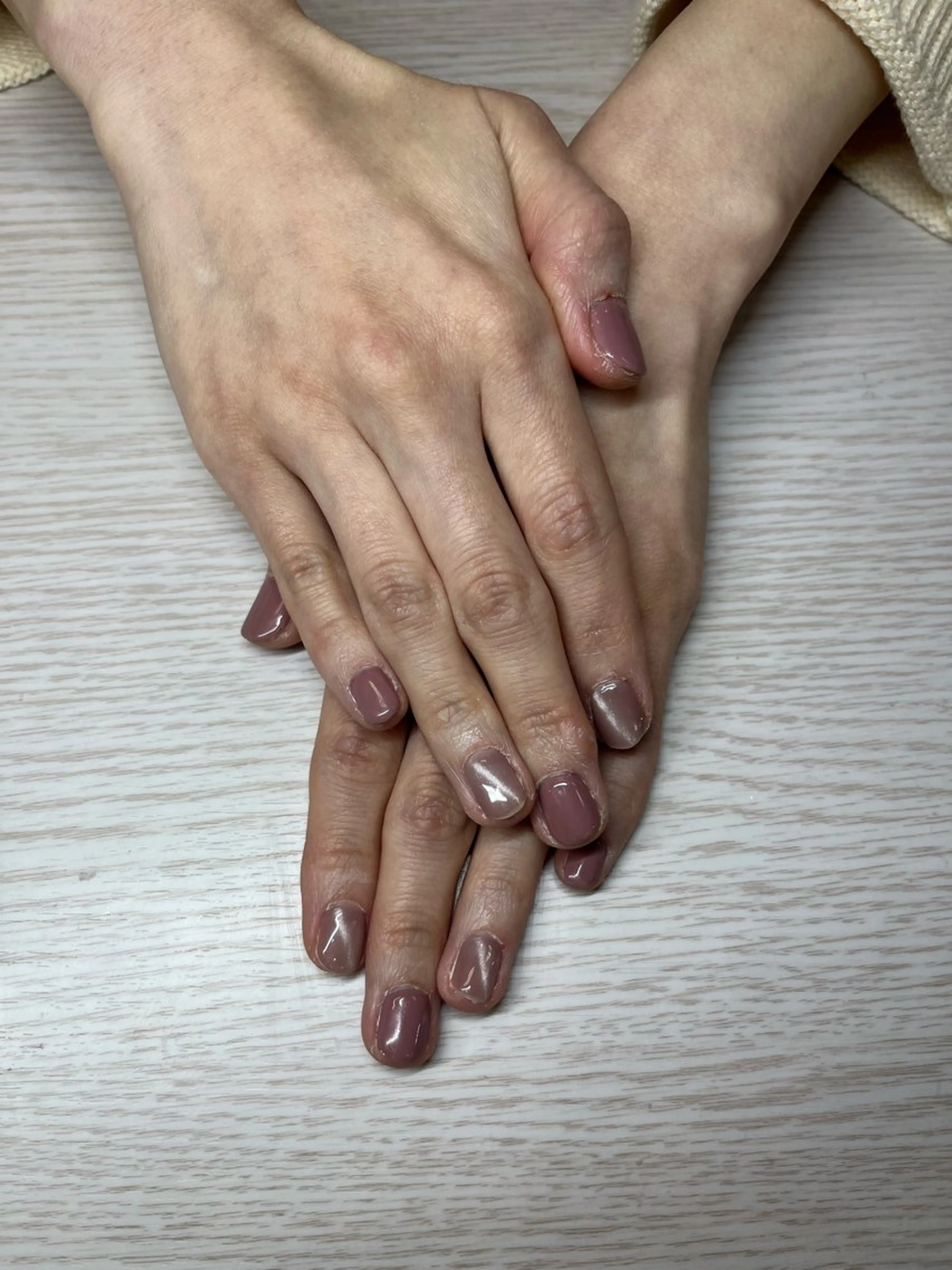 ネイル マグネットネイル ピンク TRU NAOMI🫧のネイルデザイン