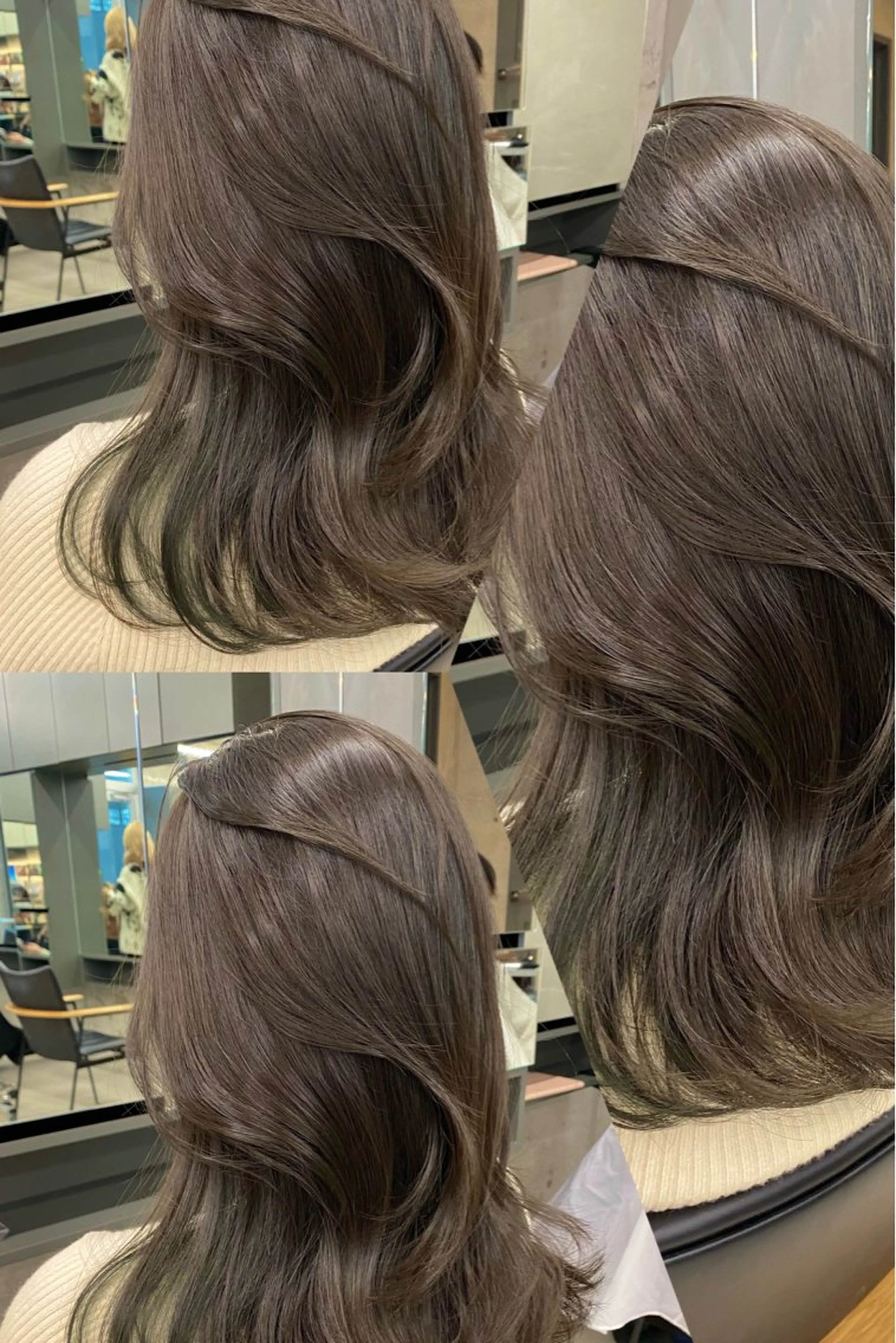 【🌟ブリーチなし🌟】ライトニングダブルカラー＋メンテナンスカット＋クイックトリートメントの写真