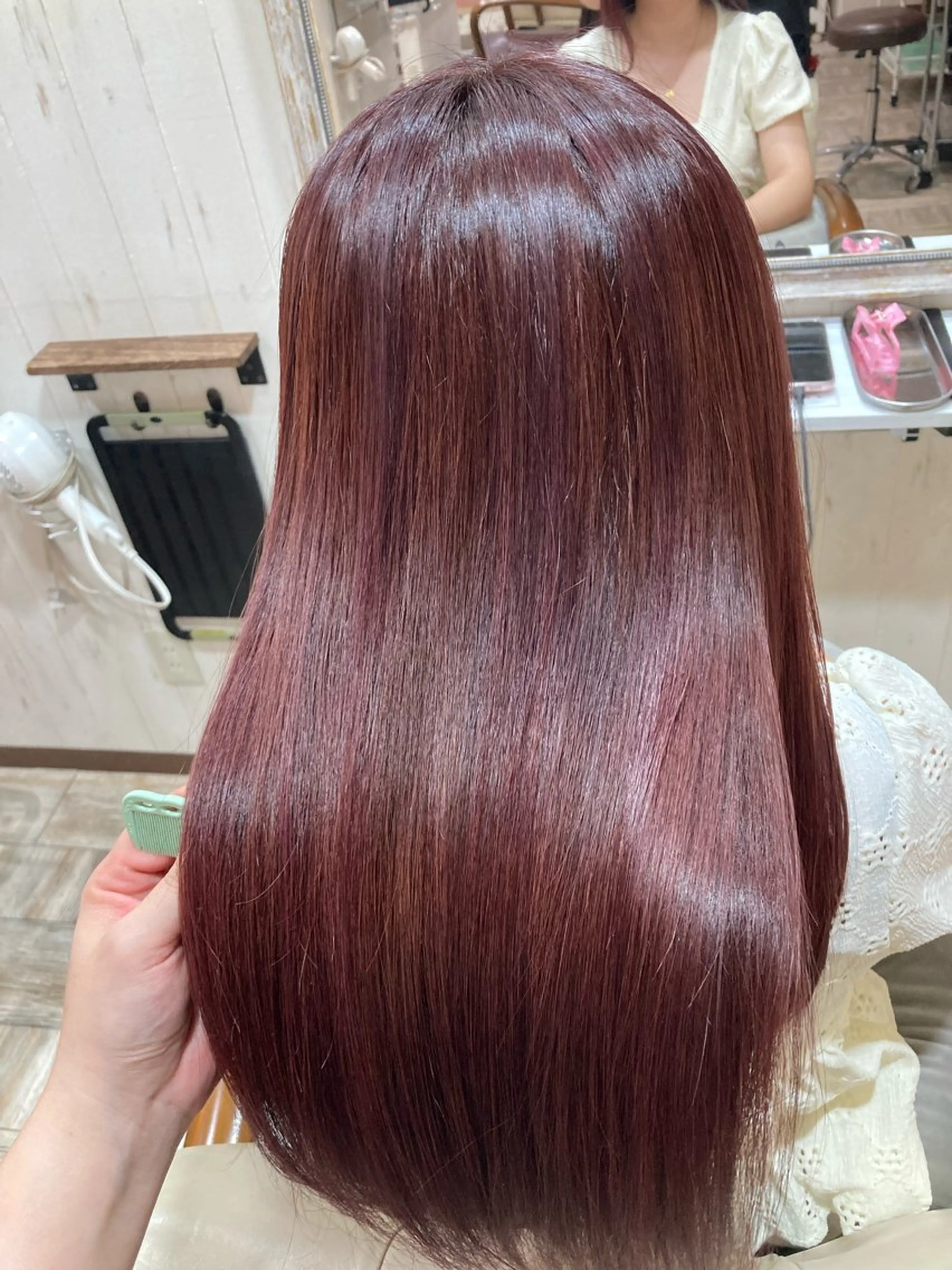セミロング カラー ヘアカラー トリートメント 💥横浜メンズ特化 💥ルキのヘアスタイル