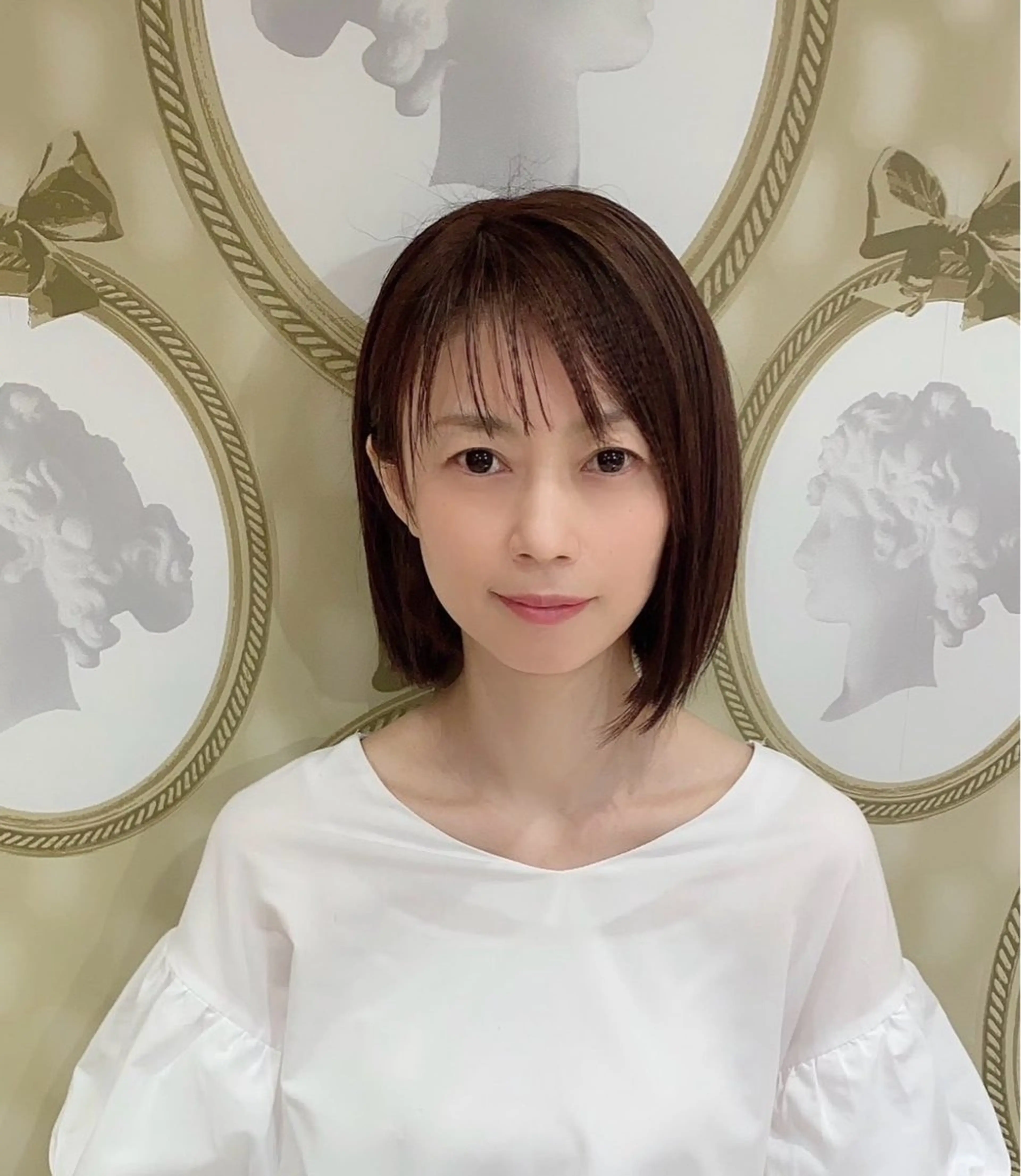 リタッチカラー(白髪染め)+シャンプー+トリートメント+ブローの写真
