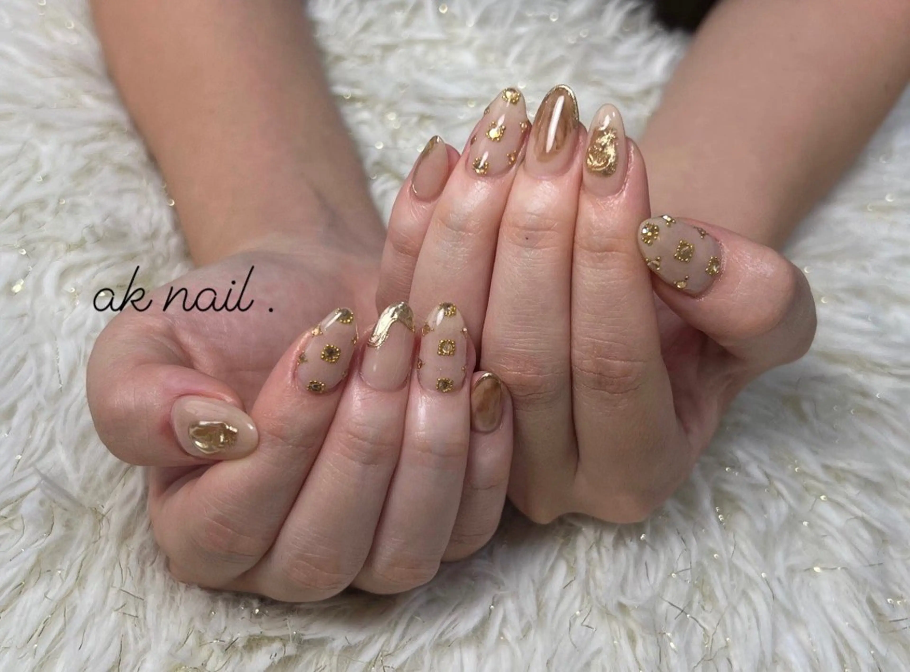 ネイル ハンドネイル ak nail .のネイルデザイン