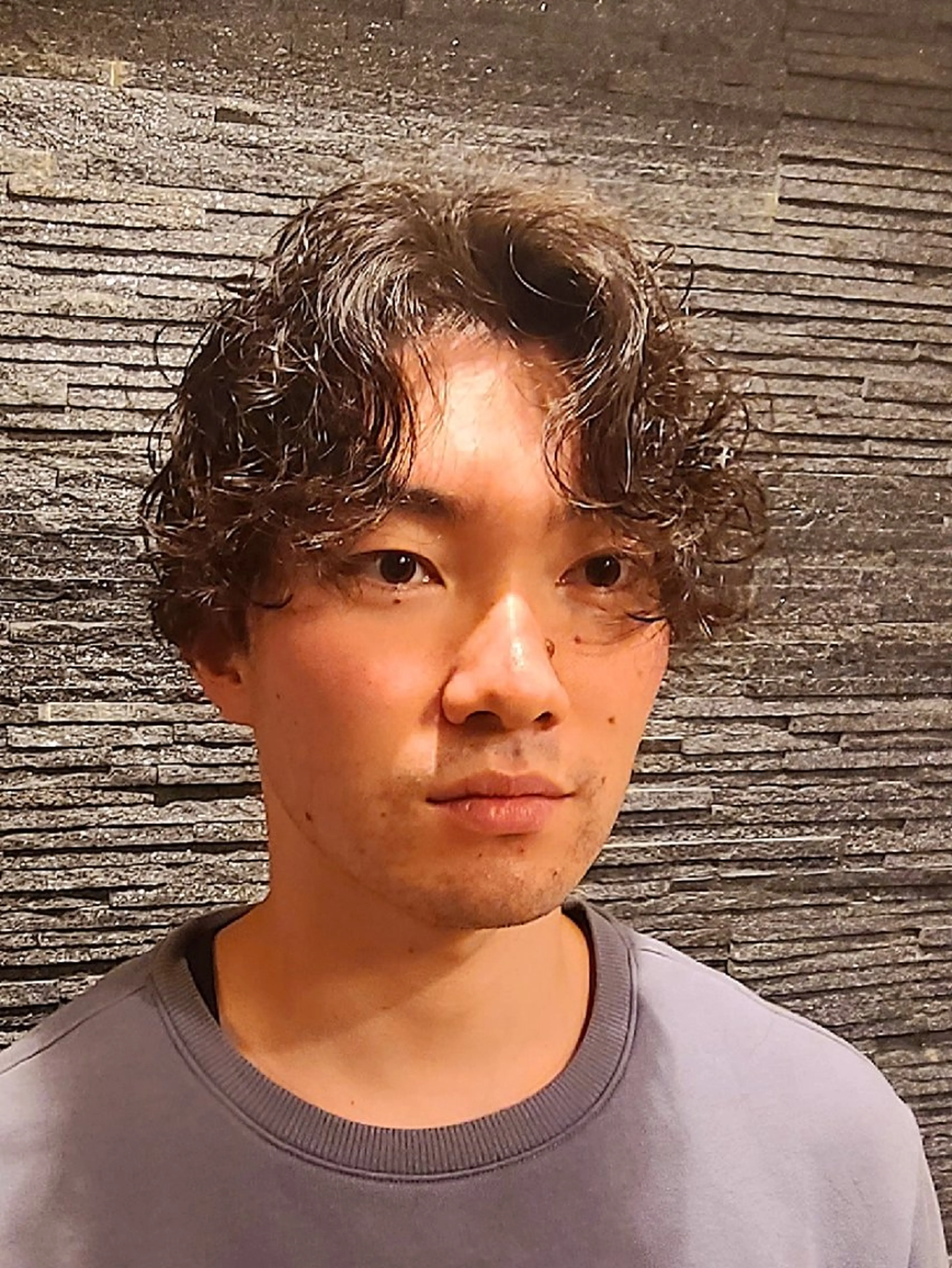 パーマ スパイラルパーマ 針生 永遠のヘアスタイル