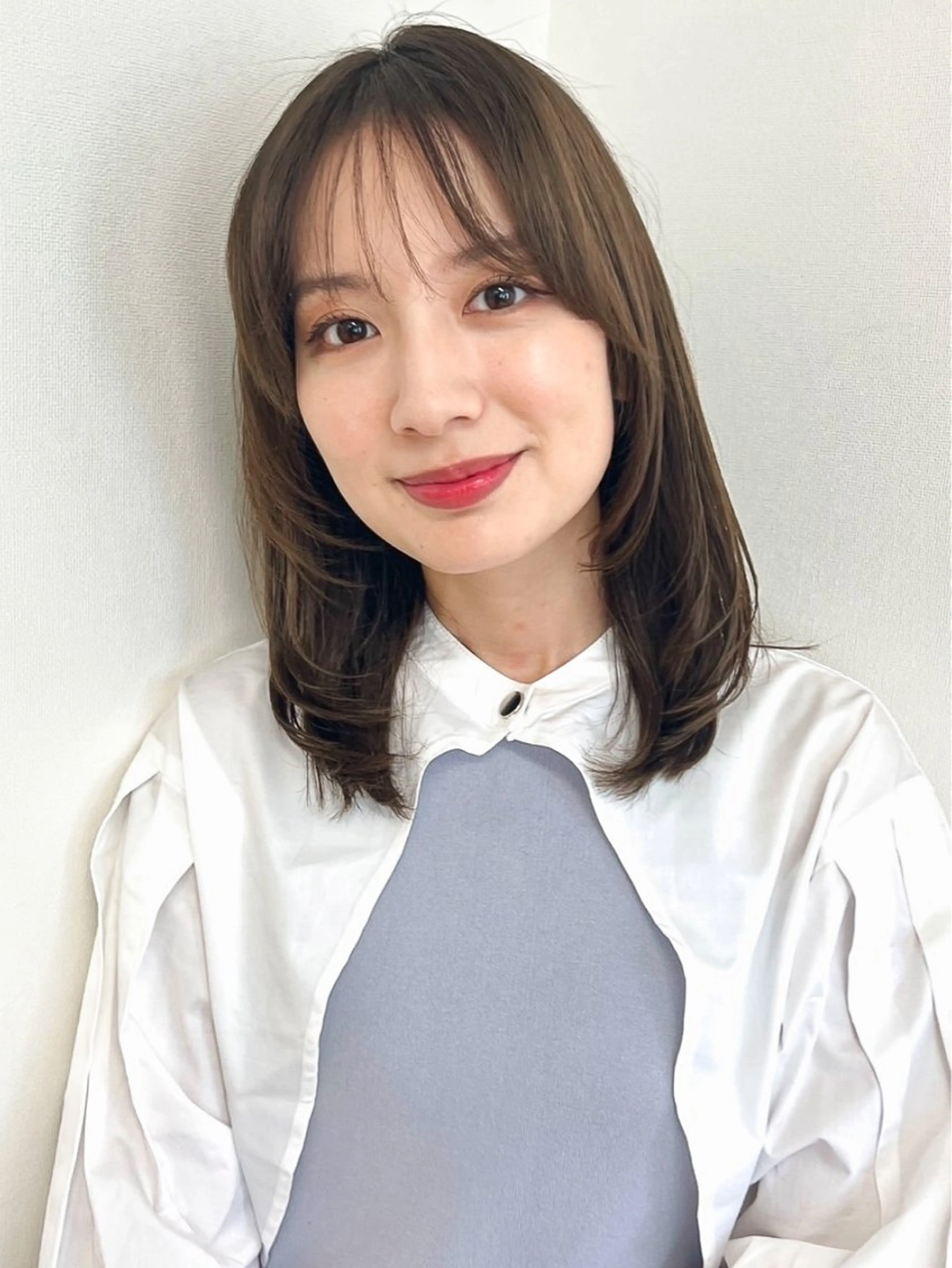 セミロング カラー カット ヘアカラー トリートメント ◽️Daiki／ 髪質再生◽️のヘアスタイル