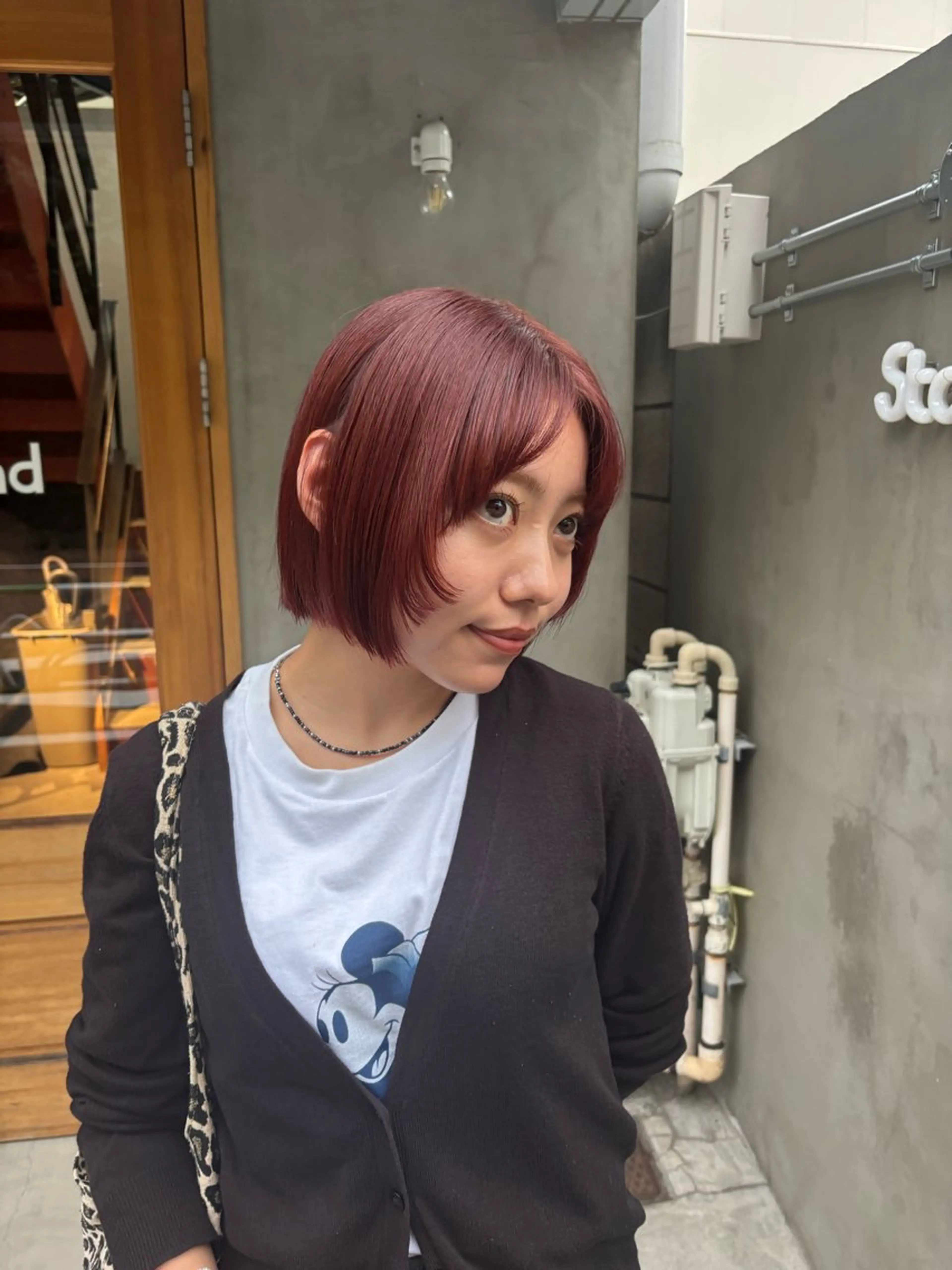 ショート カラー ヘアカラー stand所属・キノシタナナコ /渋谷のヘアスタイル