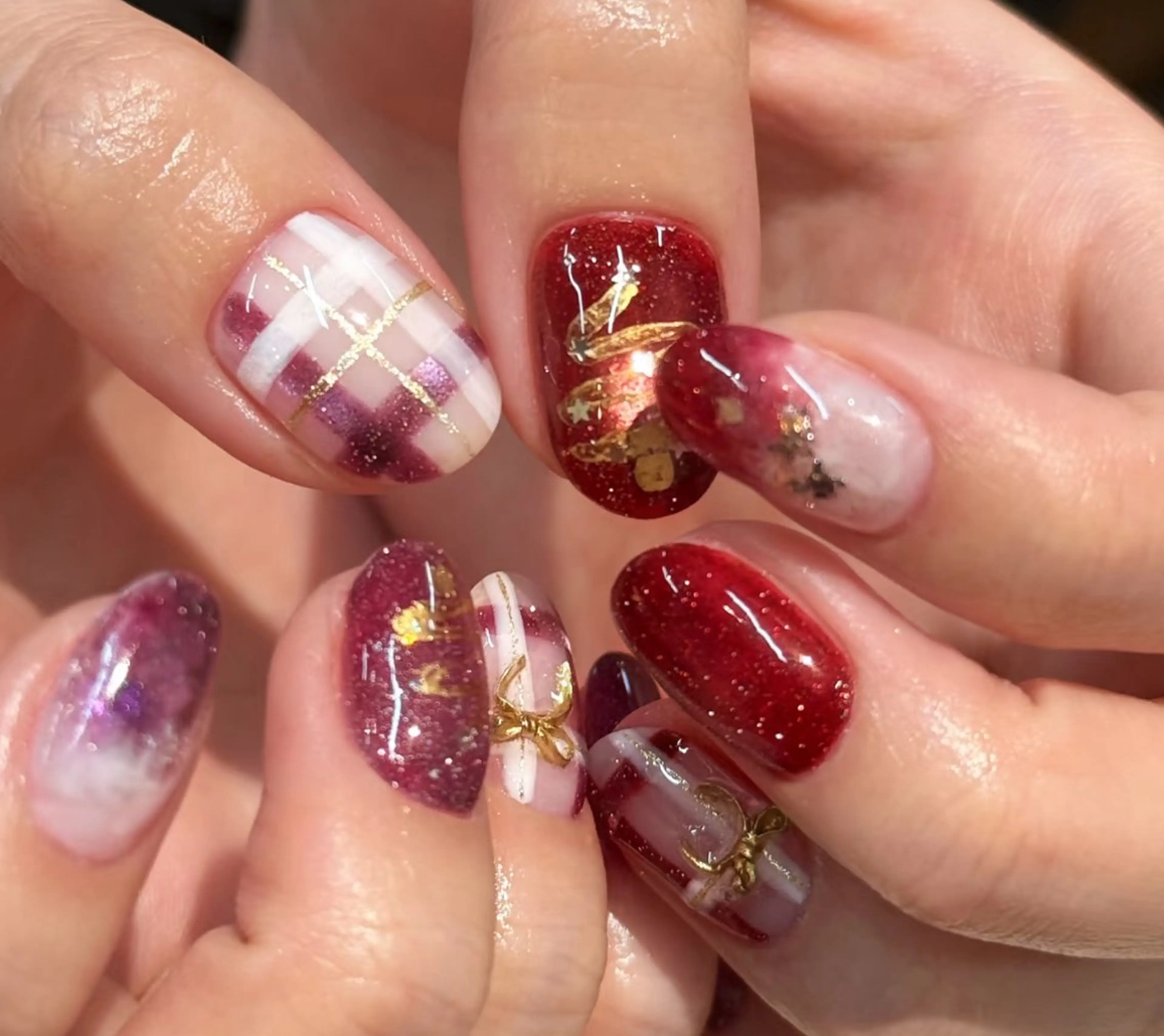 ネイル ハンドネイル ハンドケア 🍑 momo_nailのネイルデザイン