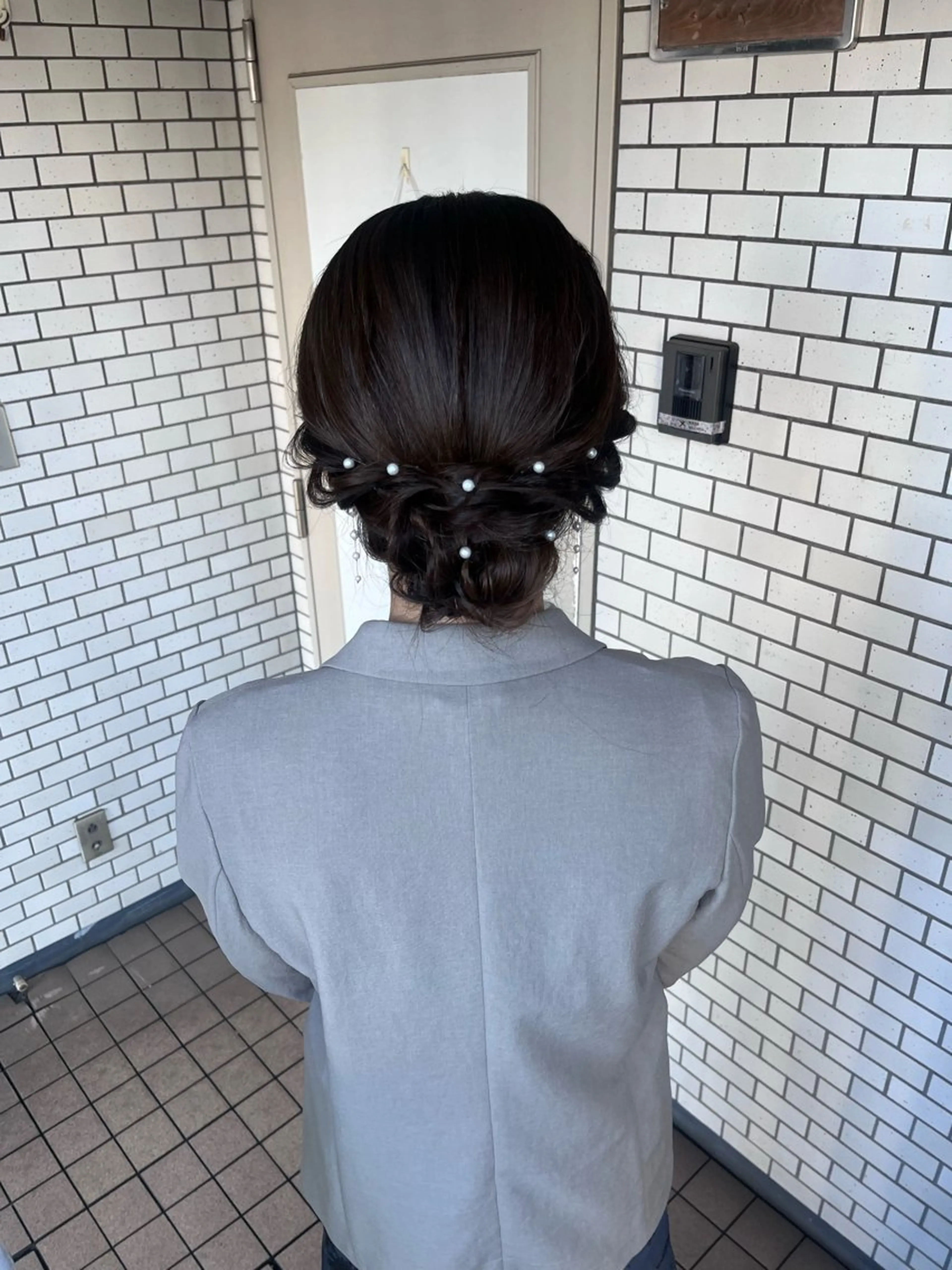 ヘアアレンジ ヘアセット 参列 ✽ 推し活ヘア 💕ゆり🐈🐾のヘアスタイル