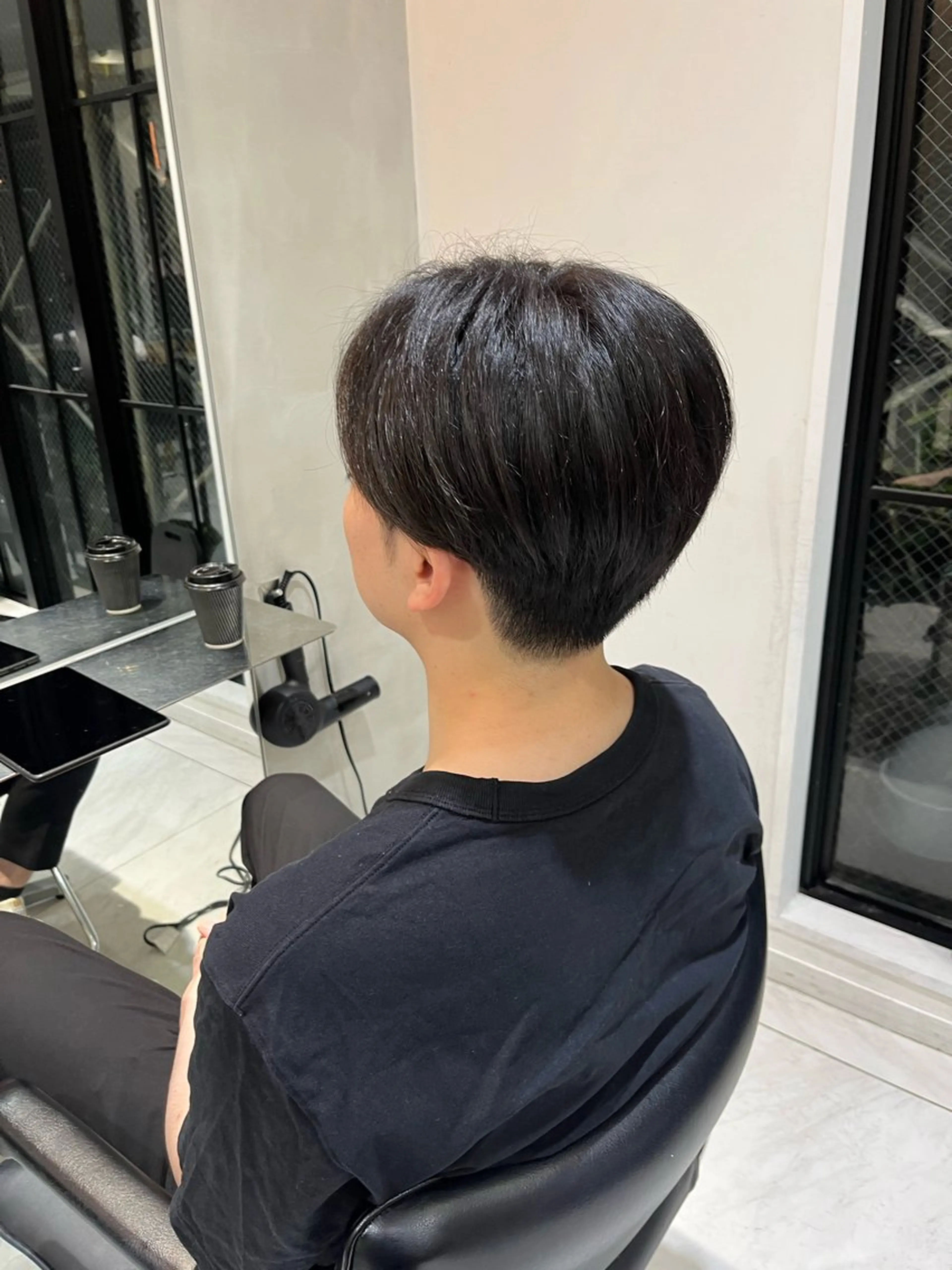 メンズ ナミ🩶暗髪/暖色 ❤️/透明感/縮毛のヘアスタイル