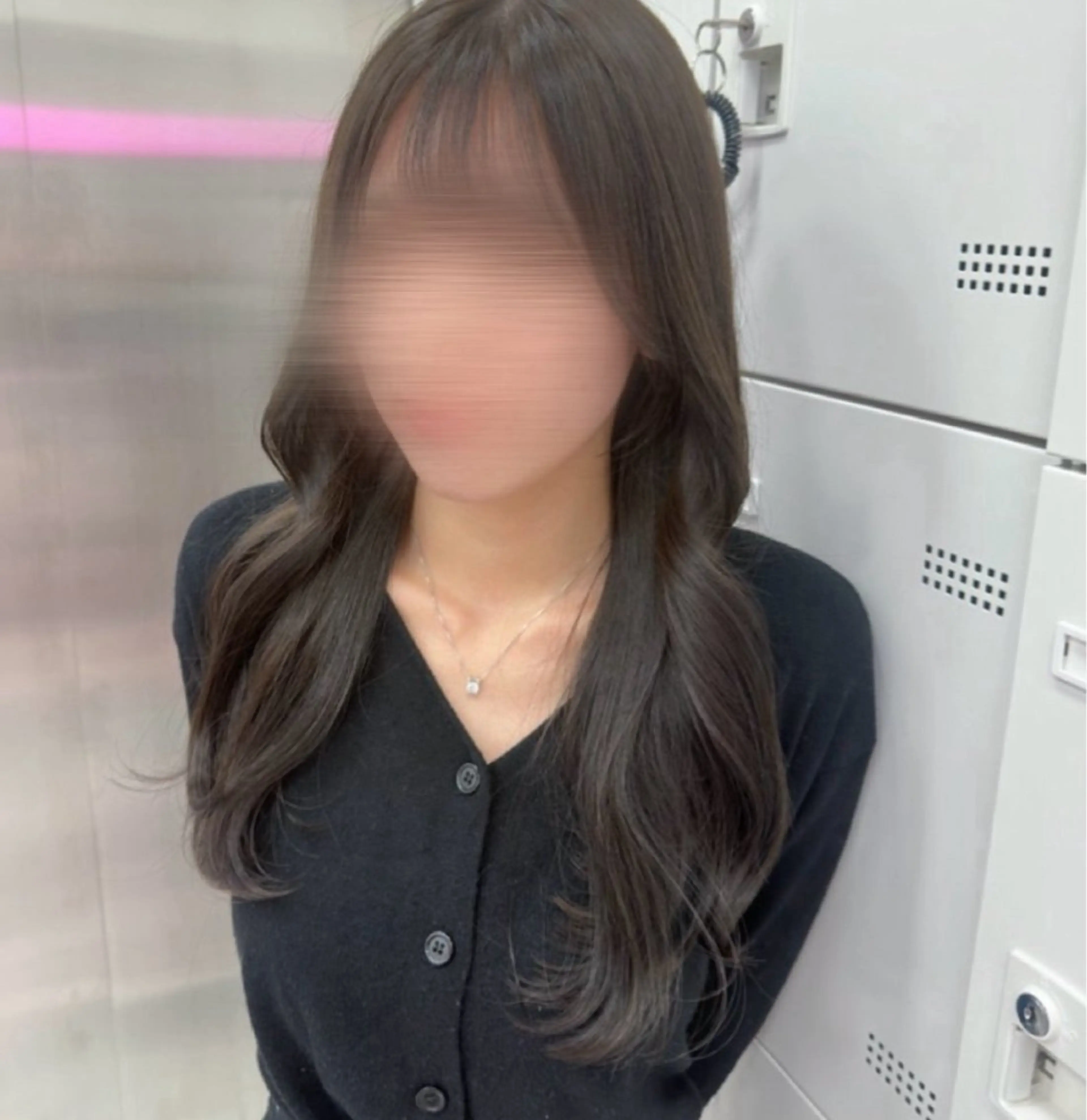 ロング カラー パーマ ヘアアレンジ メンズ キッズ ♥️韓国ヘア レイヤー♥️ゆりのヘアスタイル