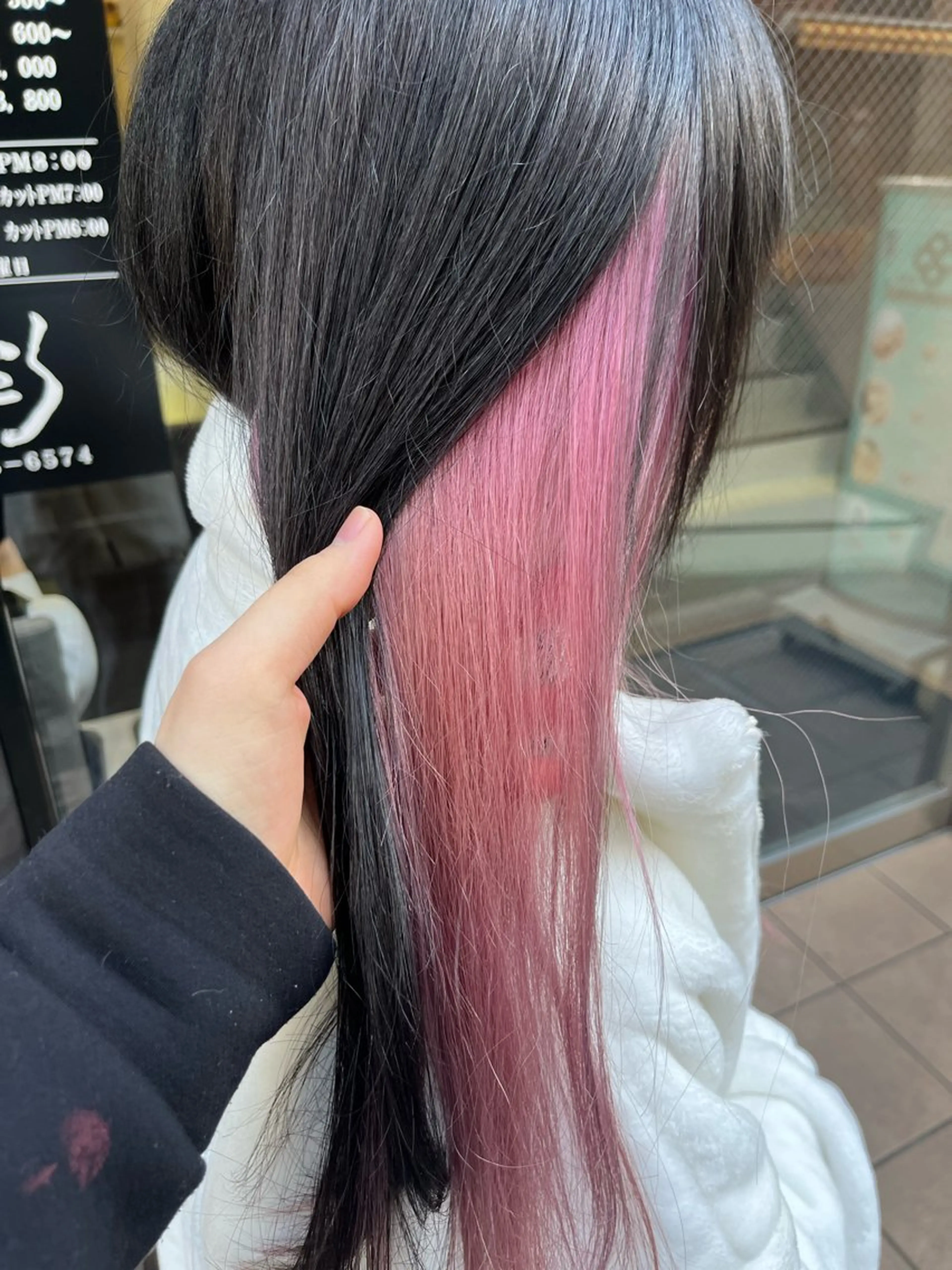 ロング カラー ☘️上村 歩夢☘️ メンズカットモデルのヘアスタイル