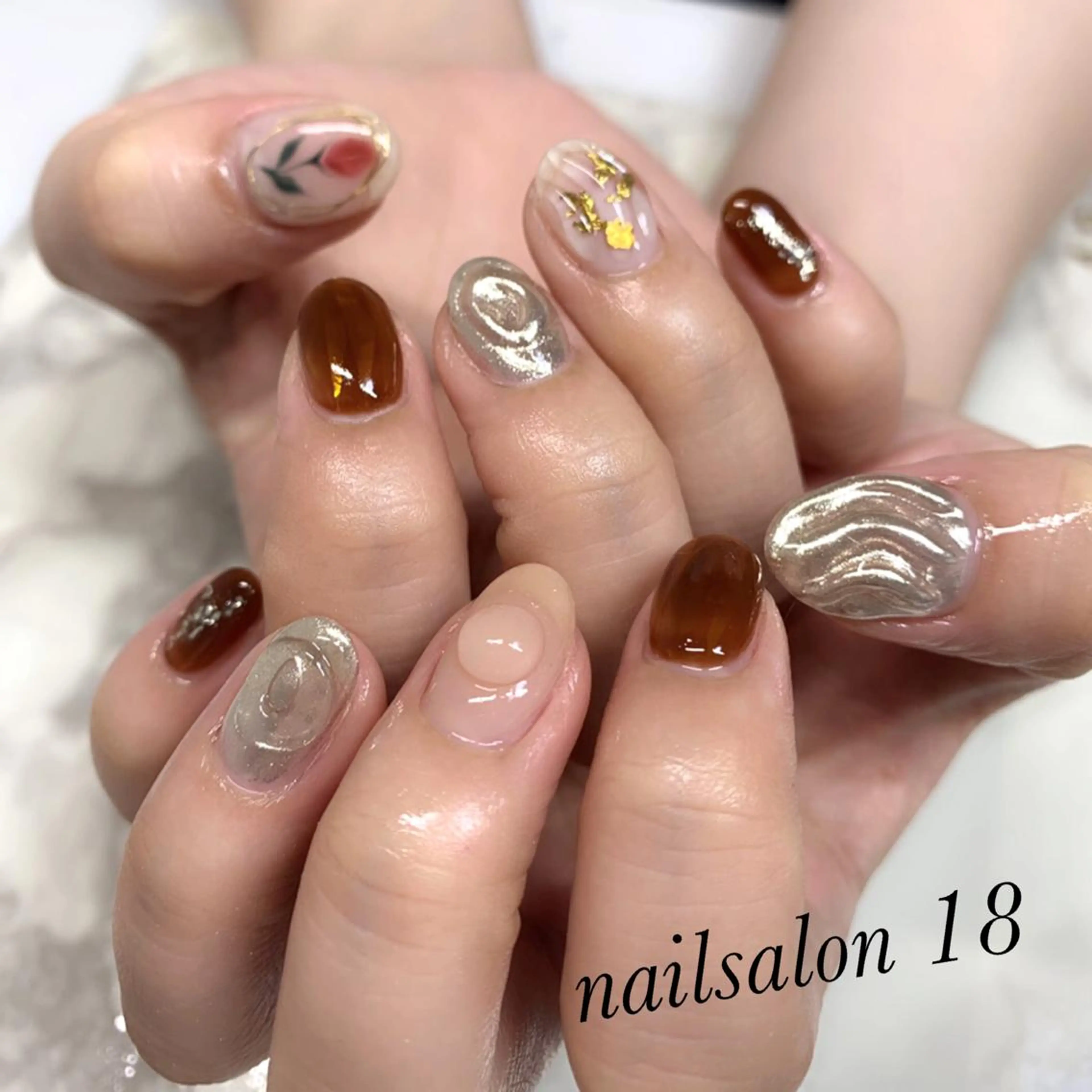 メンズ ネイル nail salon 18.のネイルデザイン