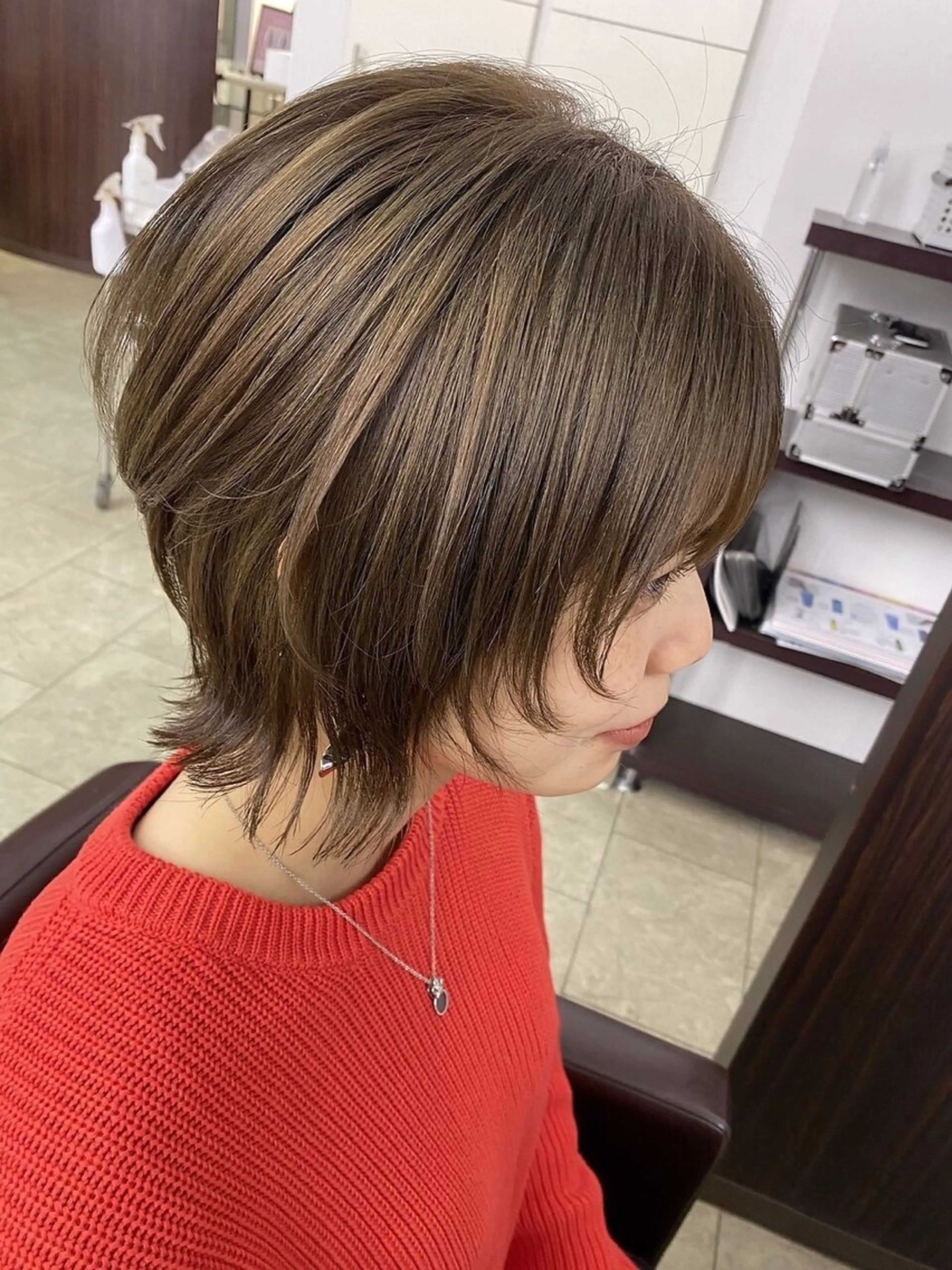 ショート カラー TAYA 心斎橋所属・山本 聖真のヘアスタイル