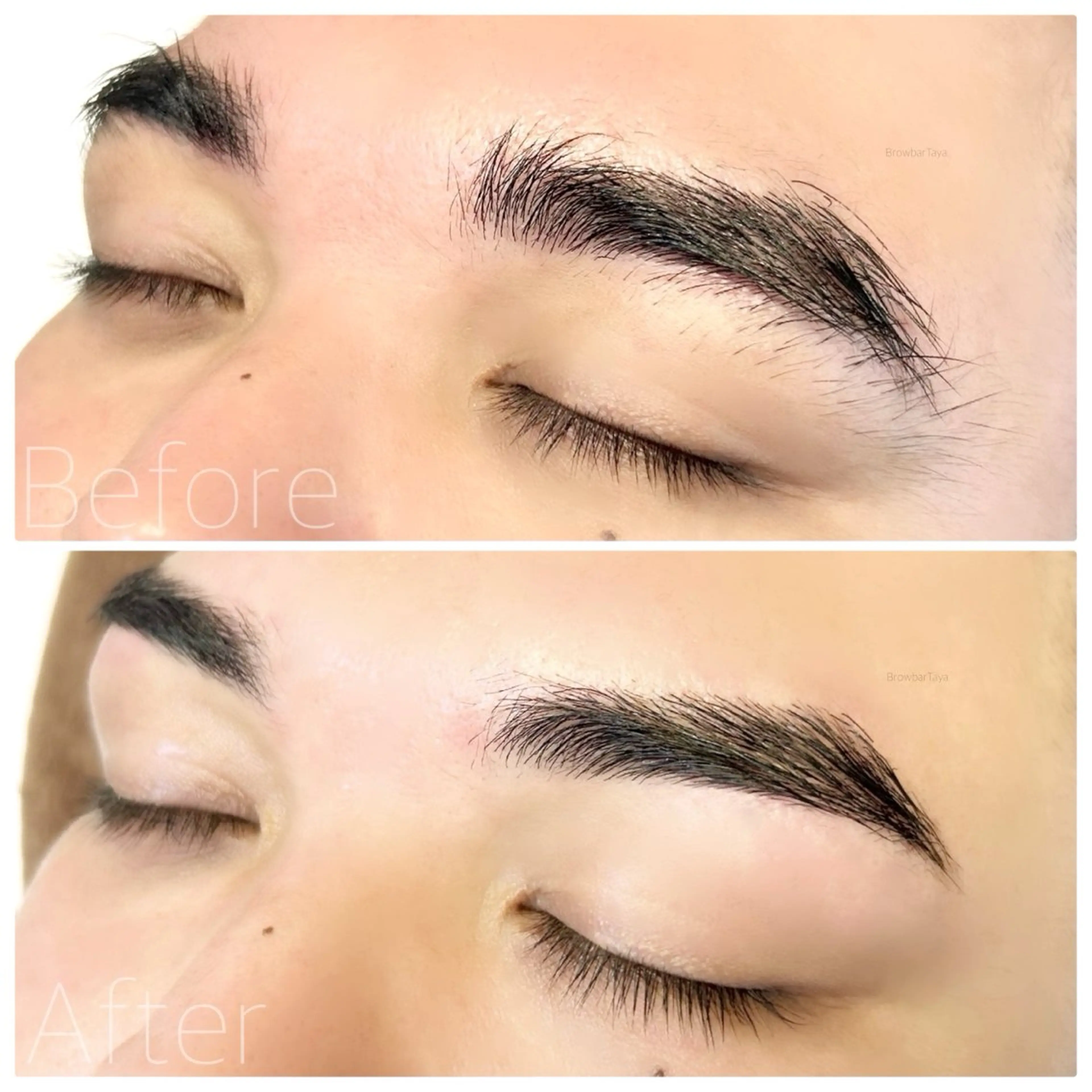 アイブロウ ワックス脱毛 眉カット Taya． Tabanaの眉毛・アイブロウイメージ