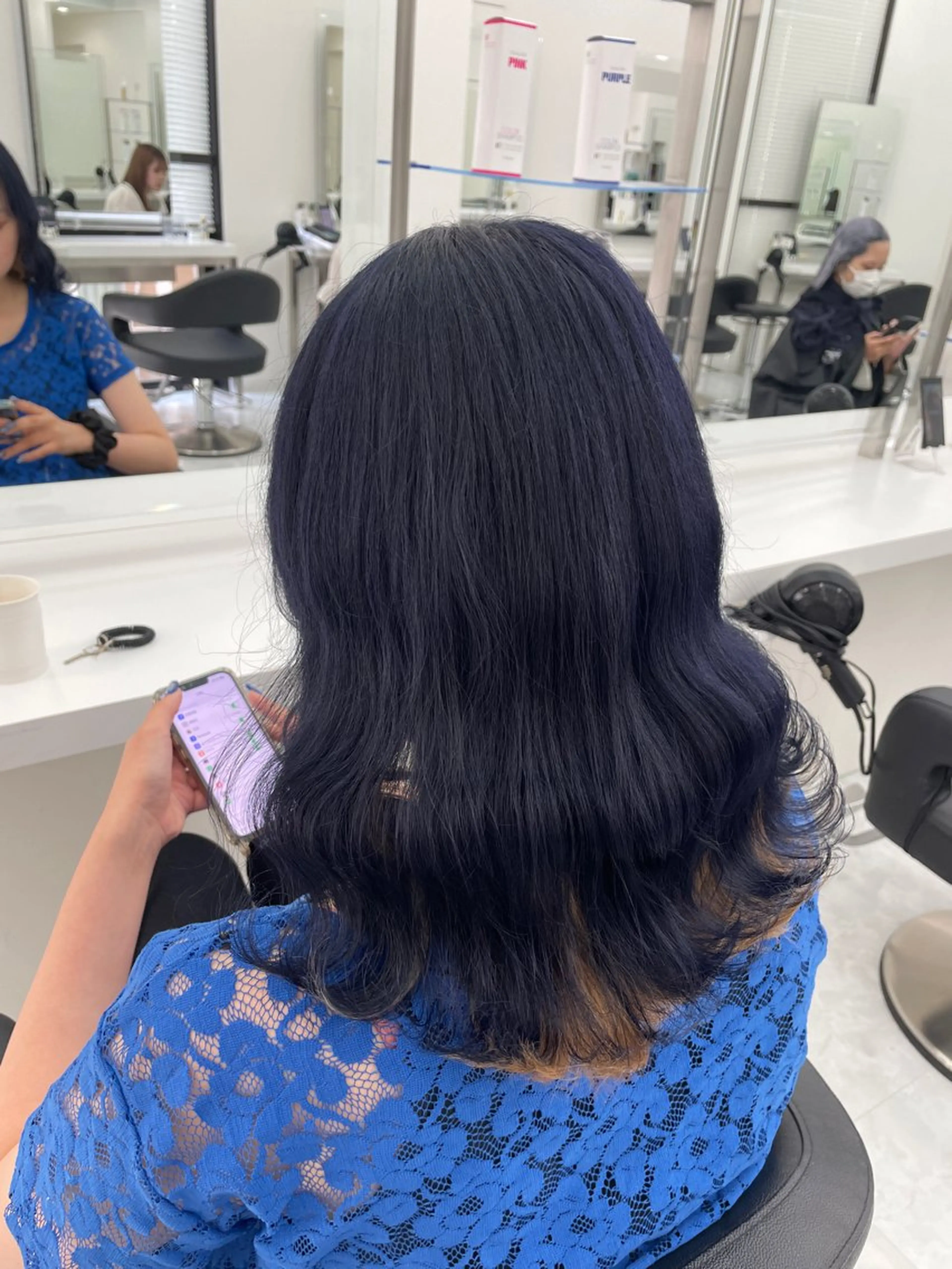 ロング ヘアカラー 大人上品🤍明るめ ベージュ🤍REOのヘアスタイル