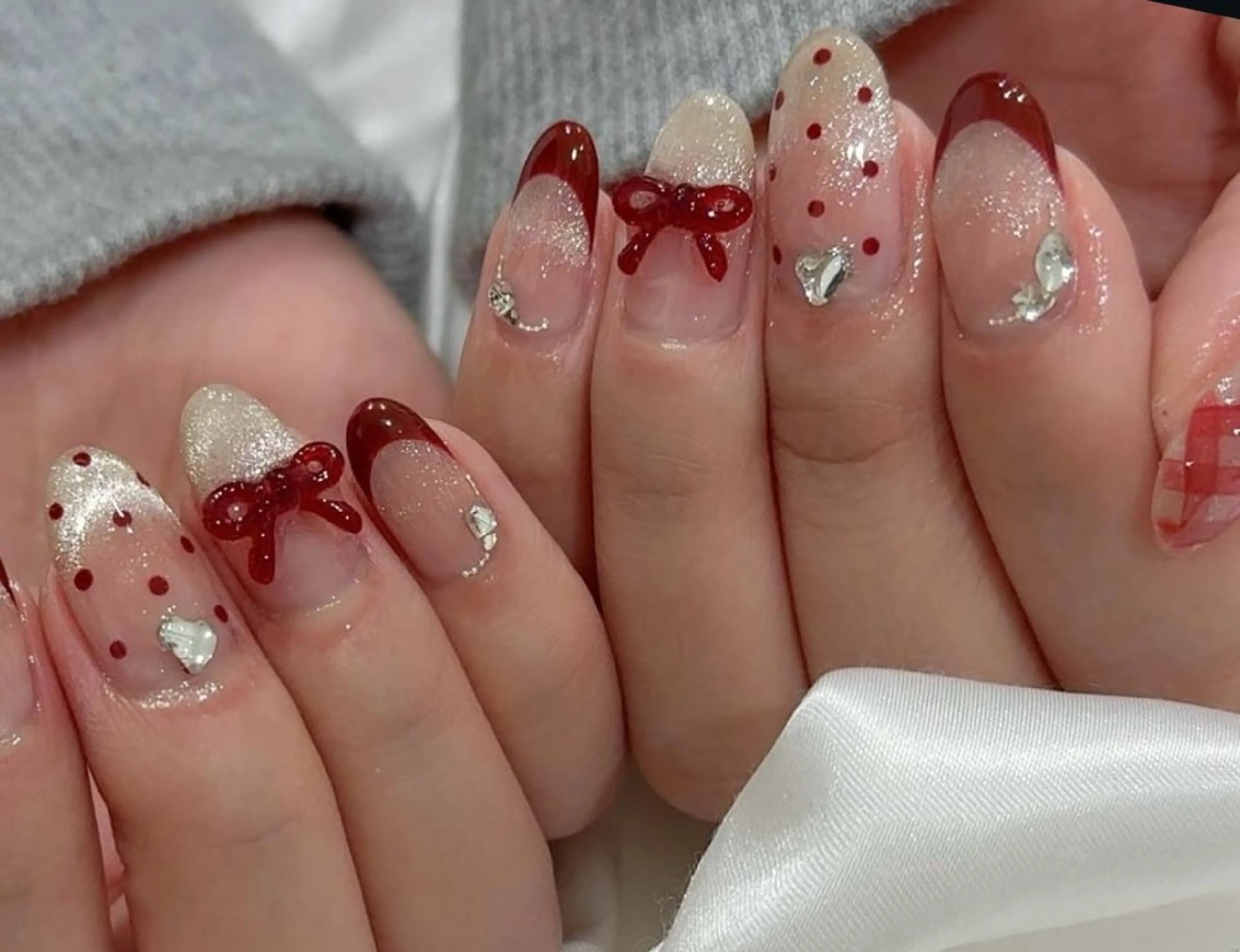 ネイル 韓国ネイル 持ち込み ニュアンスネイル ネイルチップ ハンドネイル TABI ANA.CHUOのネイルデザイン