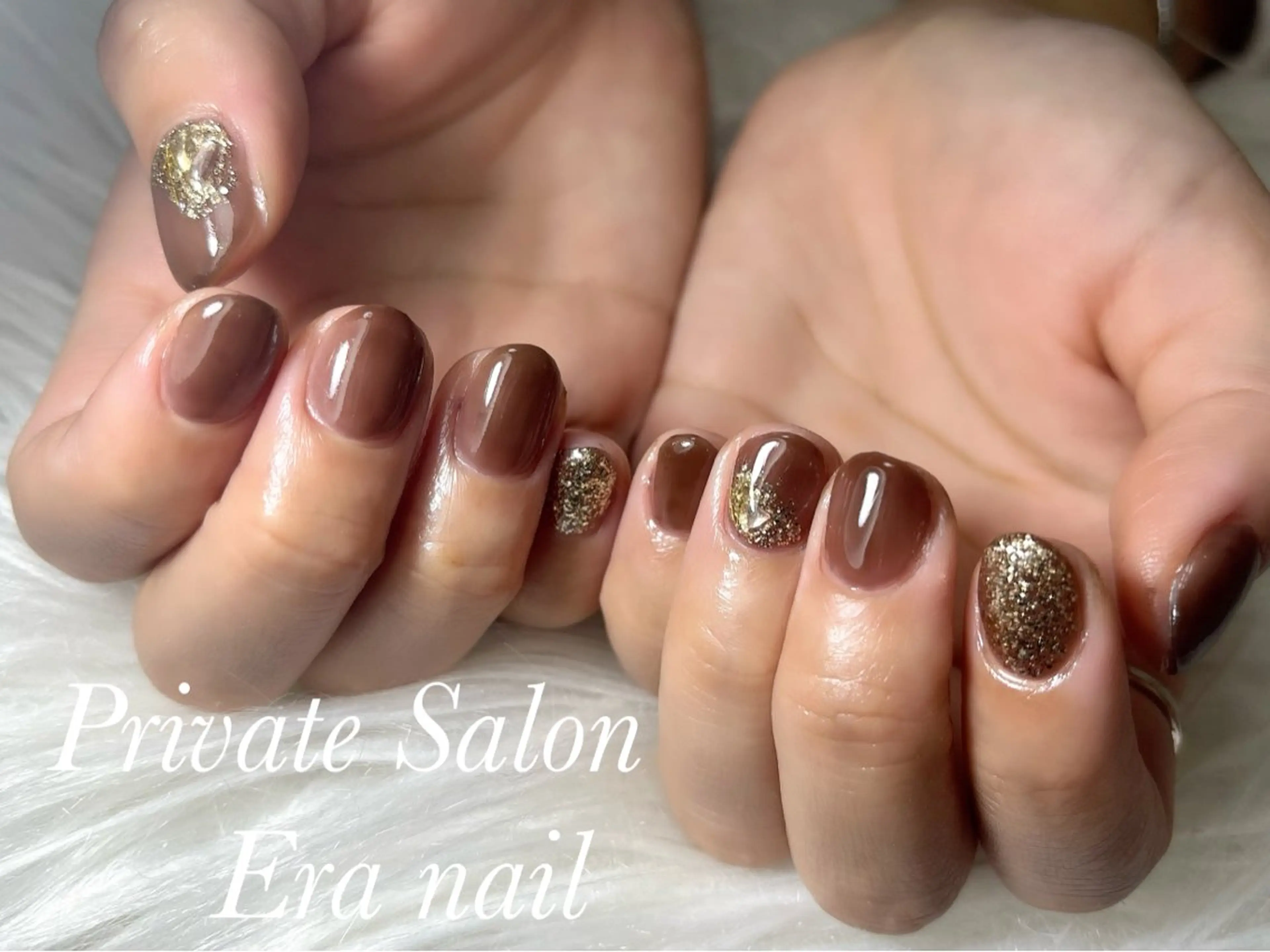 ネイル ニュアンスネイル ショートネイル Era nailのネイルデザイン