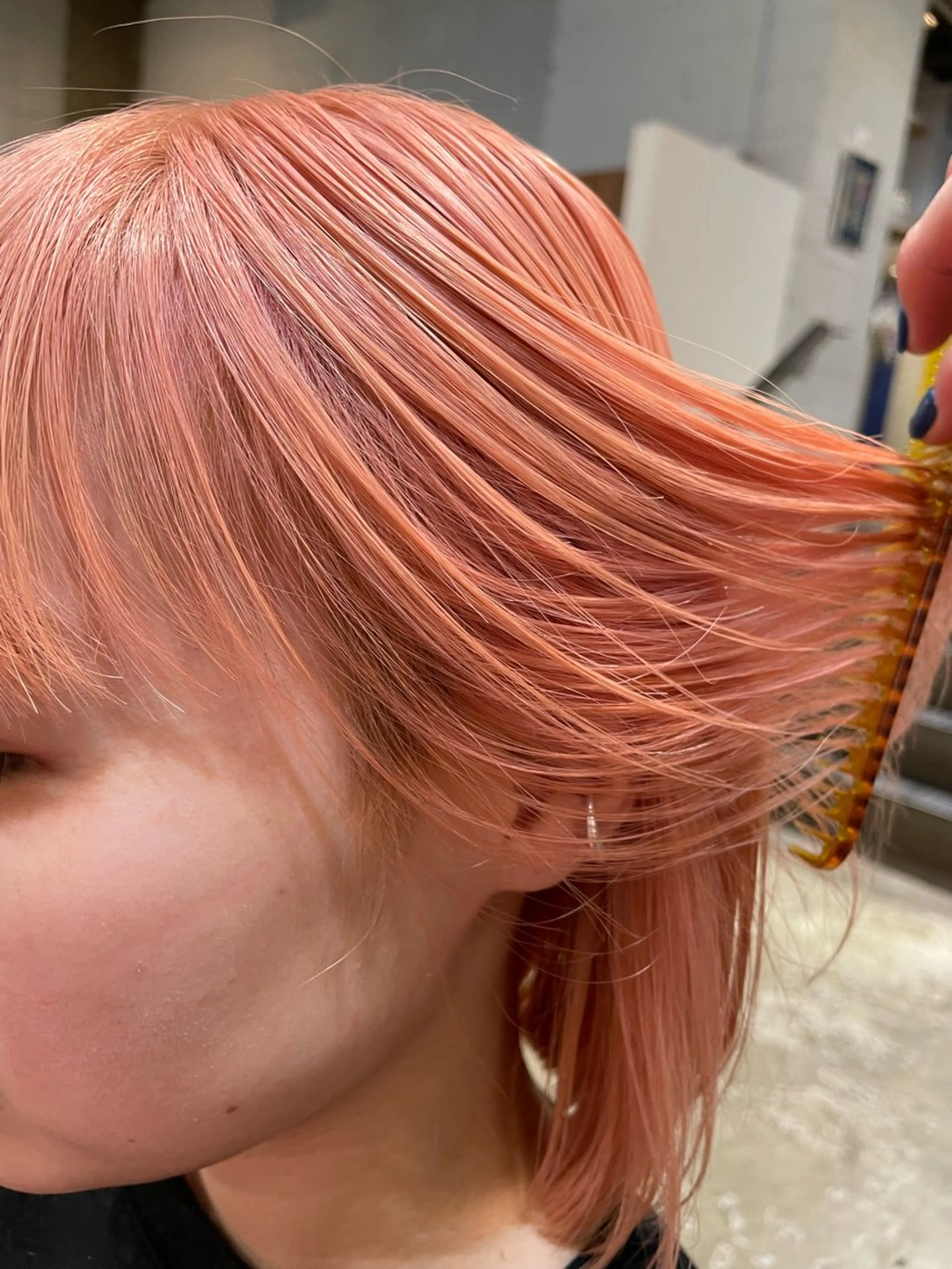 ミディアム カラー 増井 歩夢のヘアスタイル