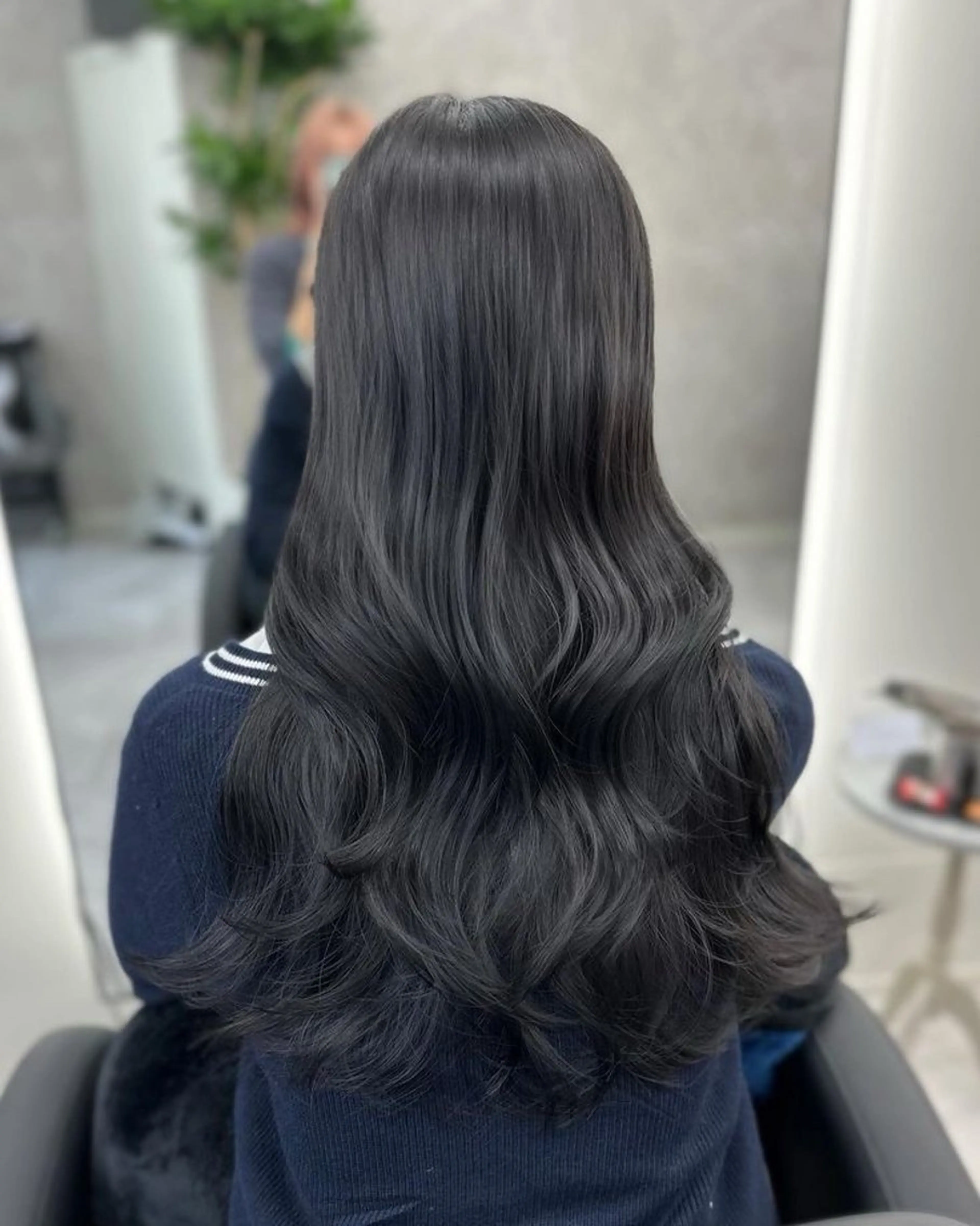 カット+ワンカラー+Aujua4stepトリートメント💖の写真