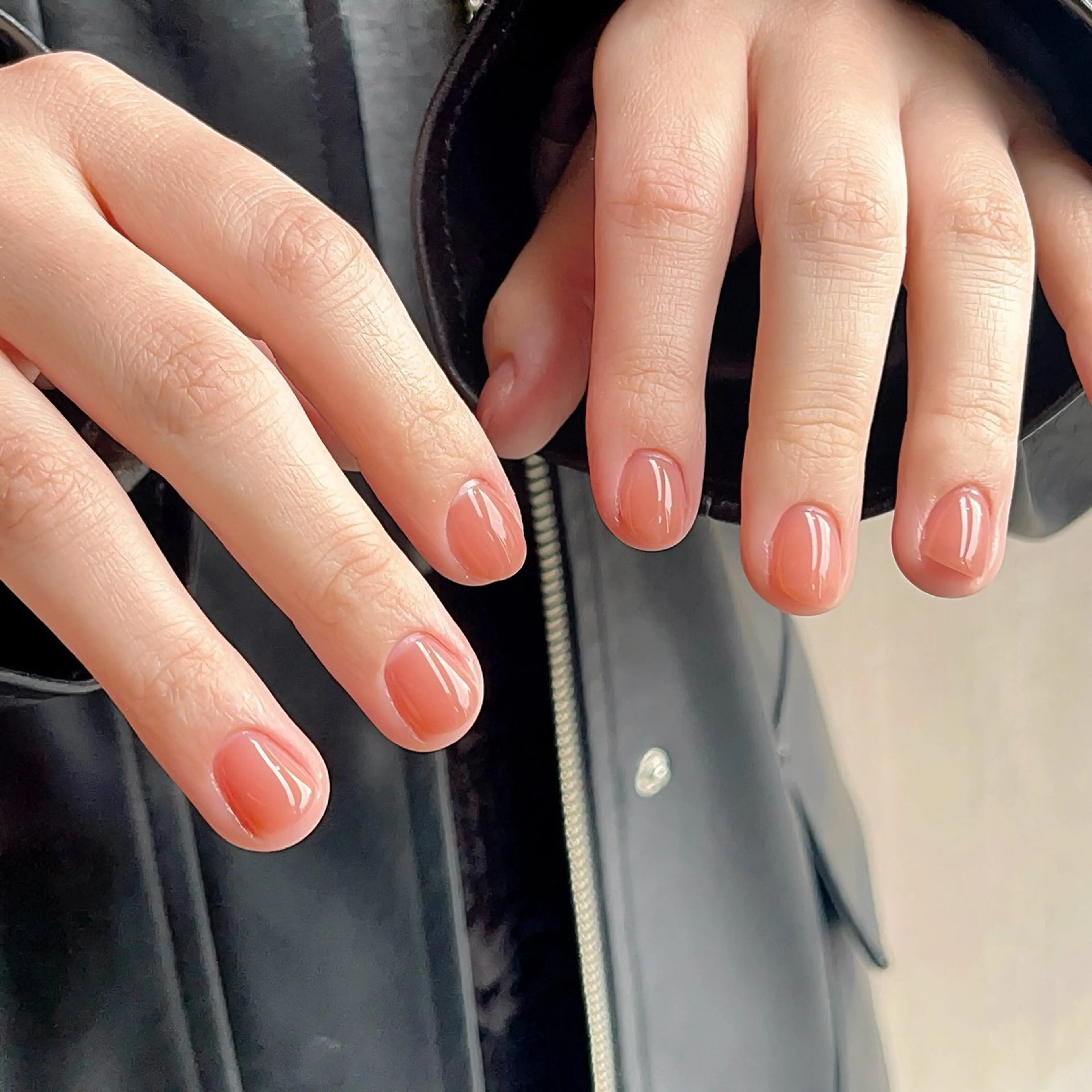 ネイル ニュアンスネイル オフィスネイル ワンカラーネイル 春ネイル ワンホンネイル ハンドネイル ハンドケア 🫧OPELIA NAIL渋谷🫧のネイルデザイン