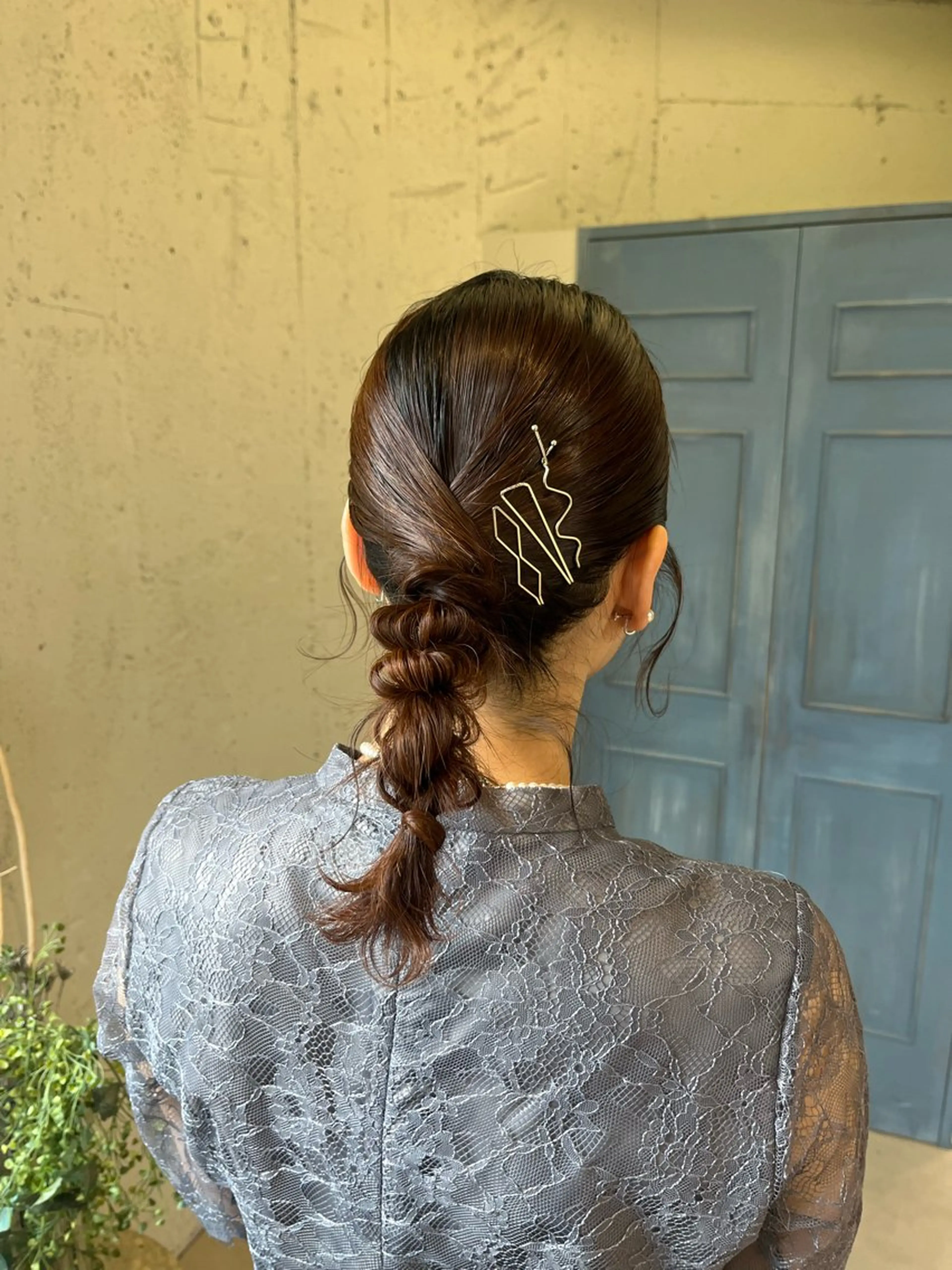 ミディアム ヘアアレンジ Froom🌻 村上夏菜のネイルデザイン