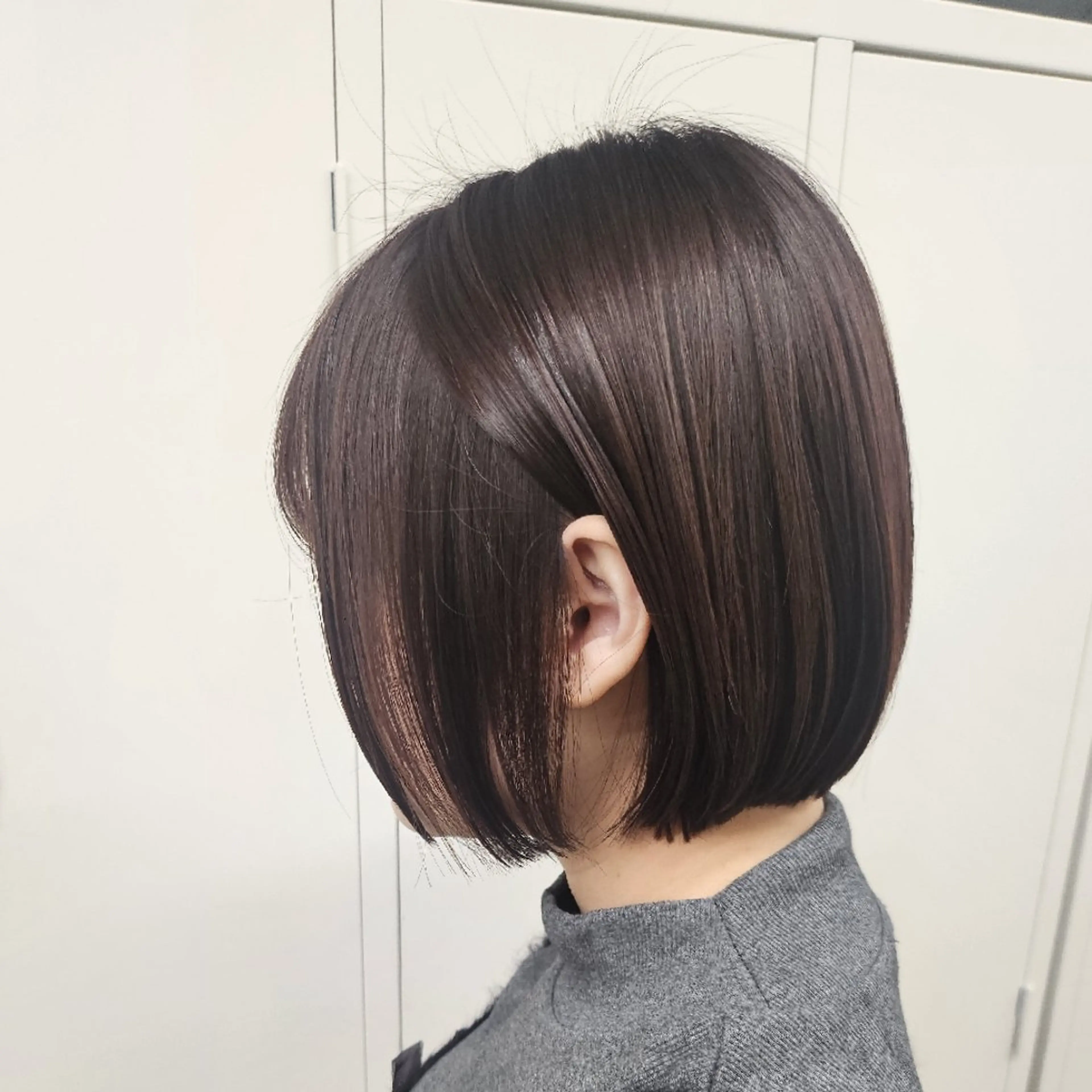 ショート カラー メンズ カット ヘアカラー トリートメント ☀️ボブスタイル特化 大山あさひ☀️のヘアスタイル