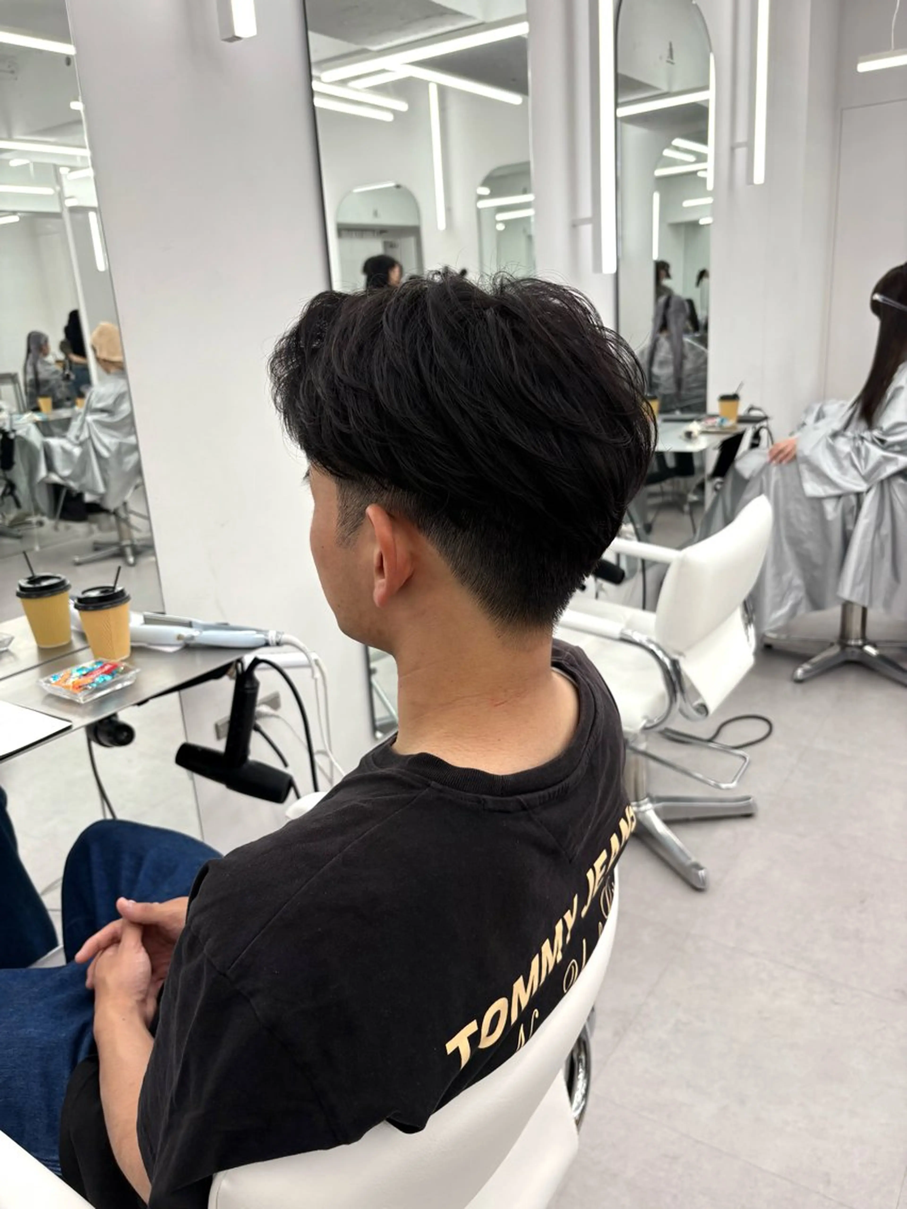メンズカット✂️🩵の写真