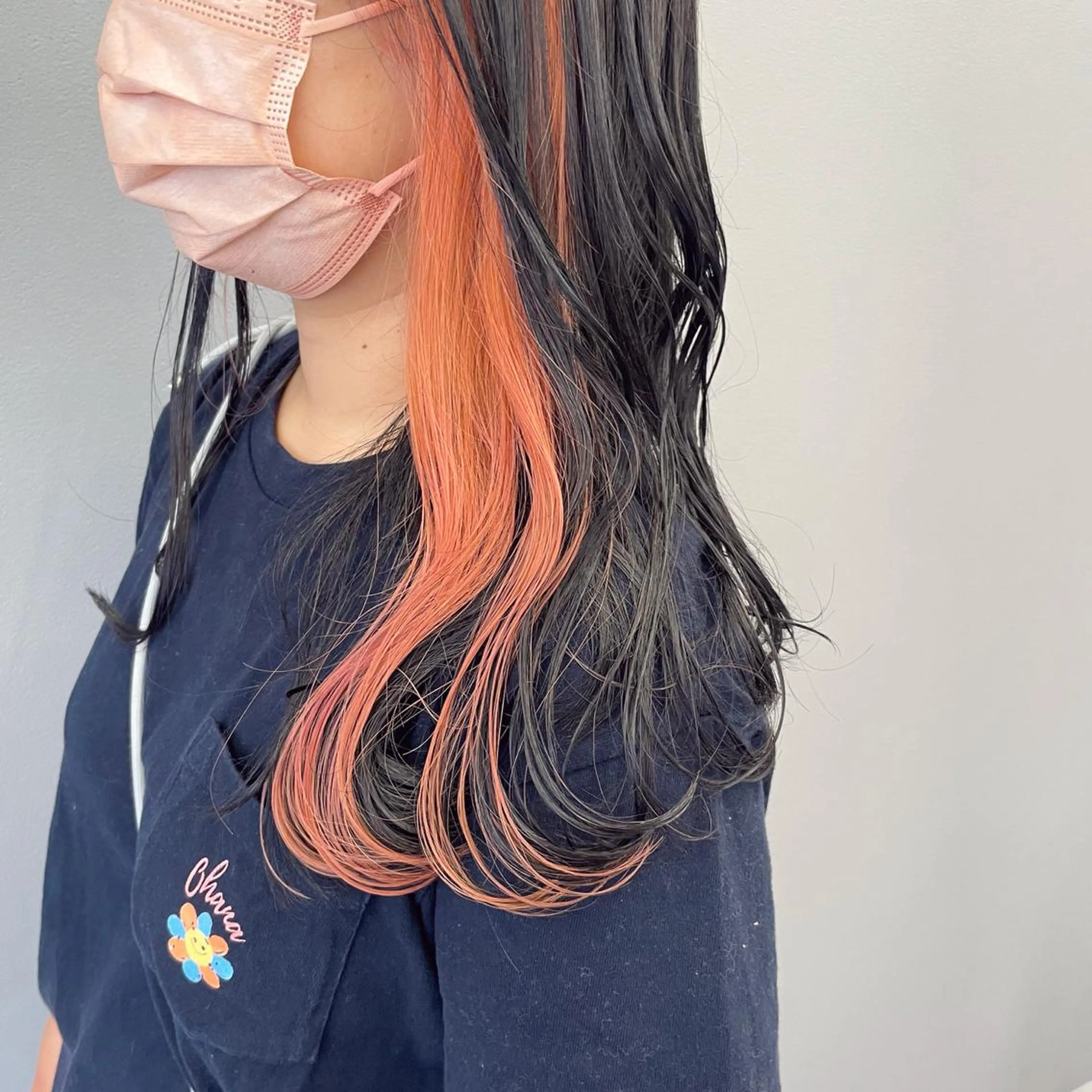 ロング カラー ヘアカラー ate.心斎橋 RYUKAのヘアスタイル