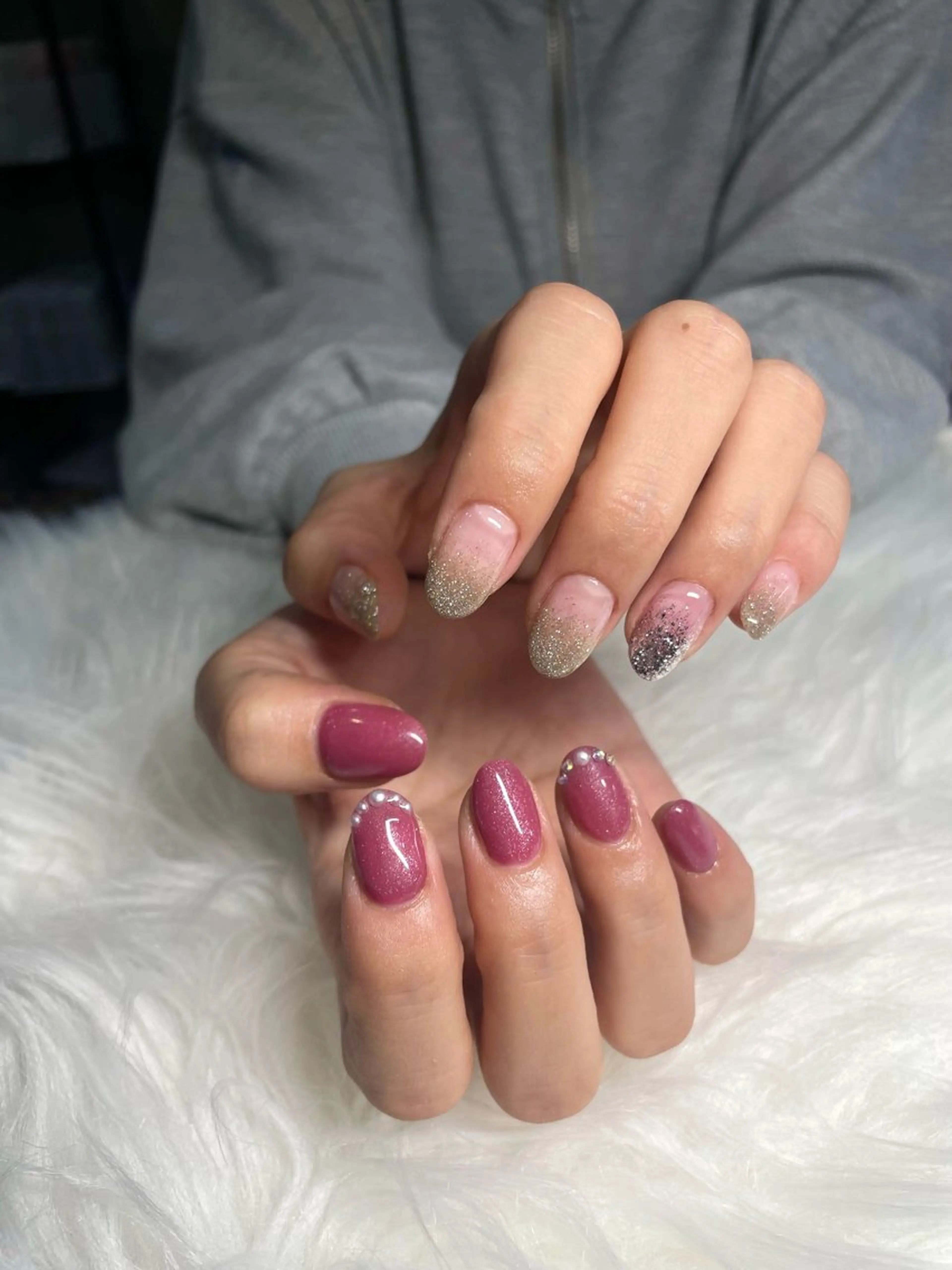 ネイル ハンドネイル IROHA NAIL 三条河原町店所属・IROHA NAIL Kurumi🪽🫧のネイルデザイン