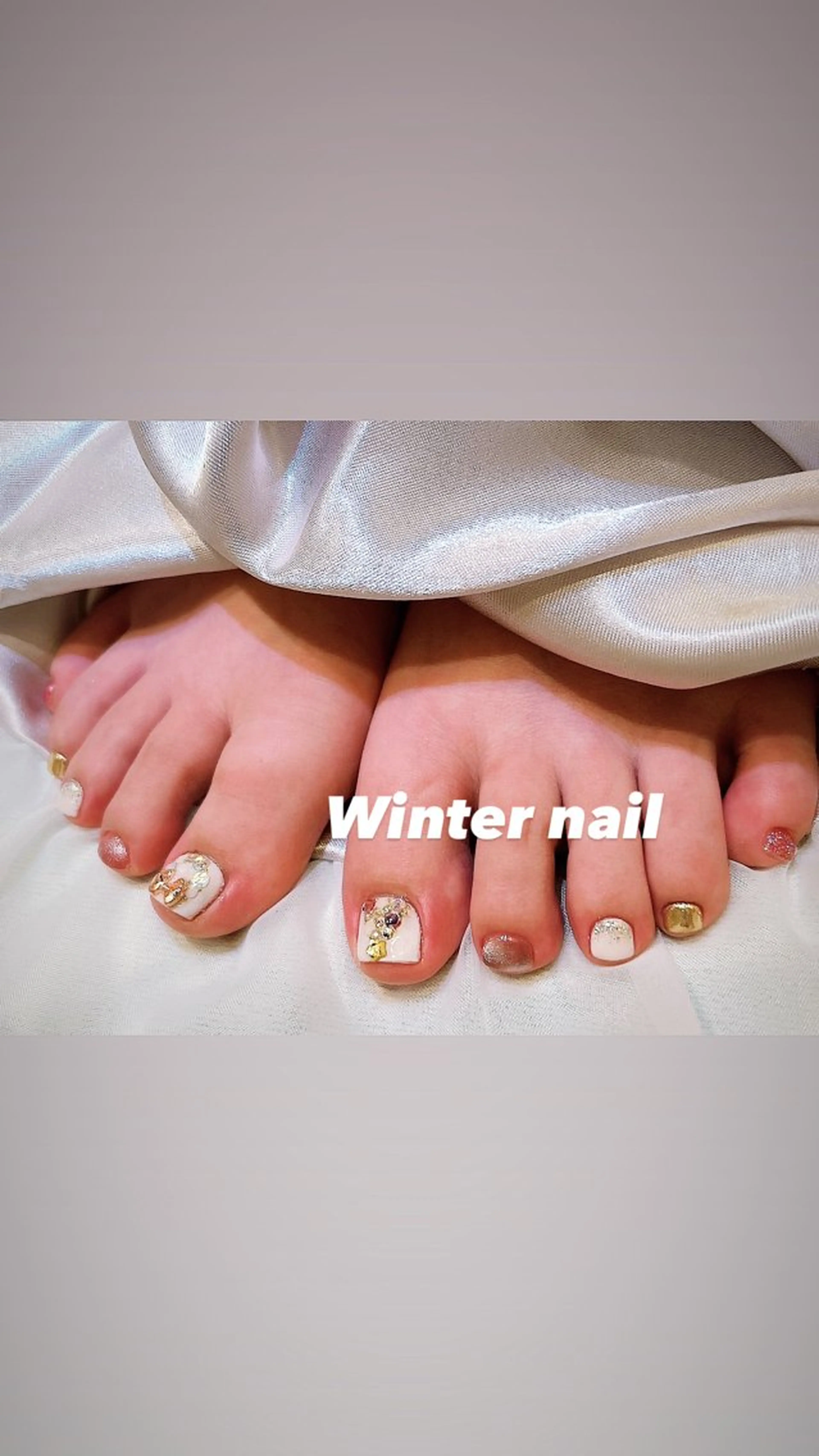 ネイル フットネイル welina nailのネイルデザイン