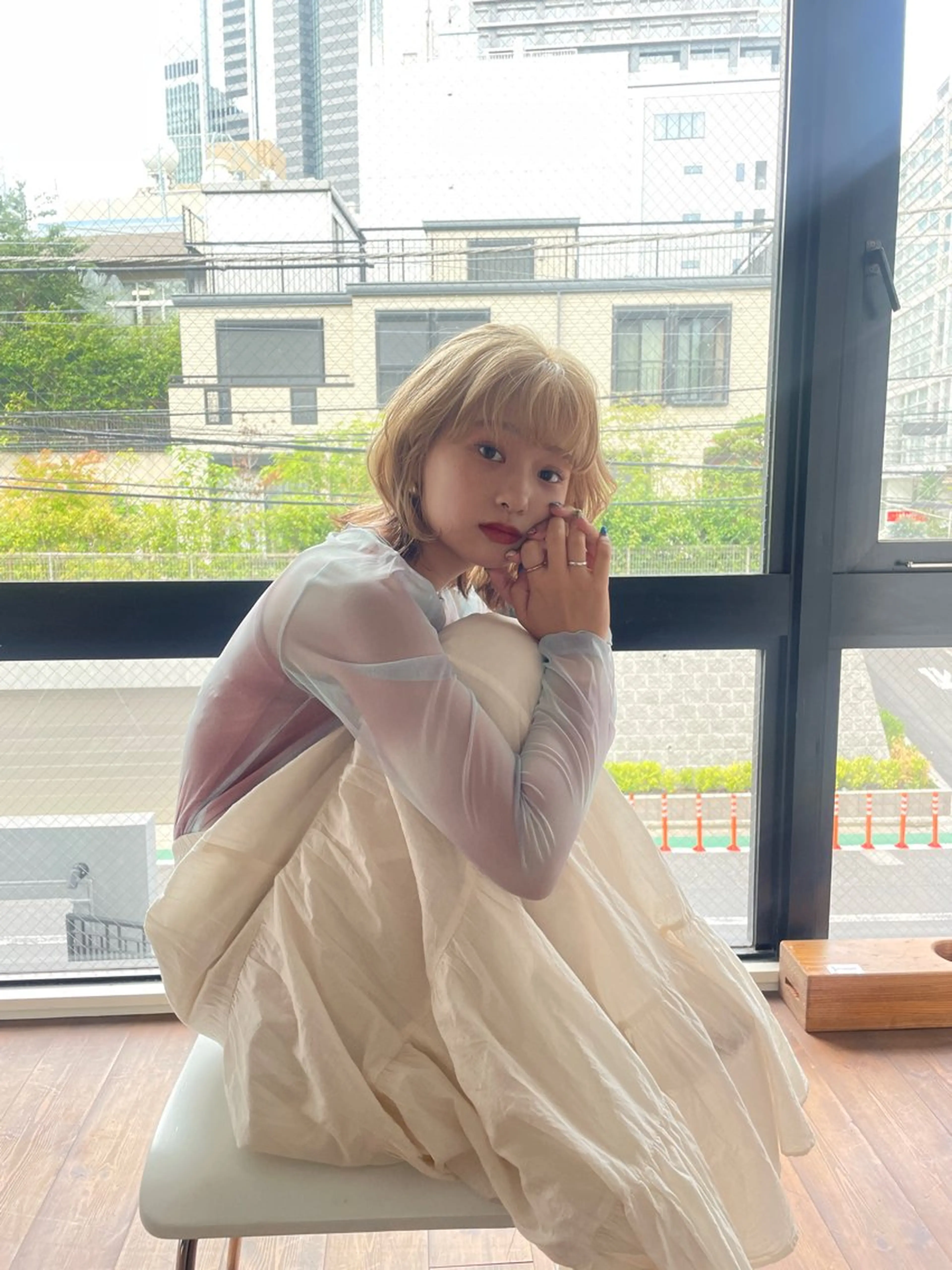 ショート カラー レディースカット🎀 NANAHAのヘアスタイル