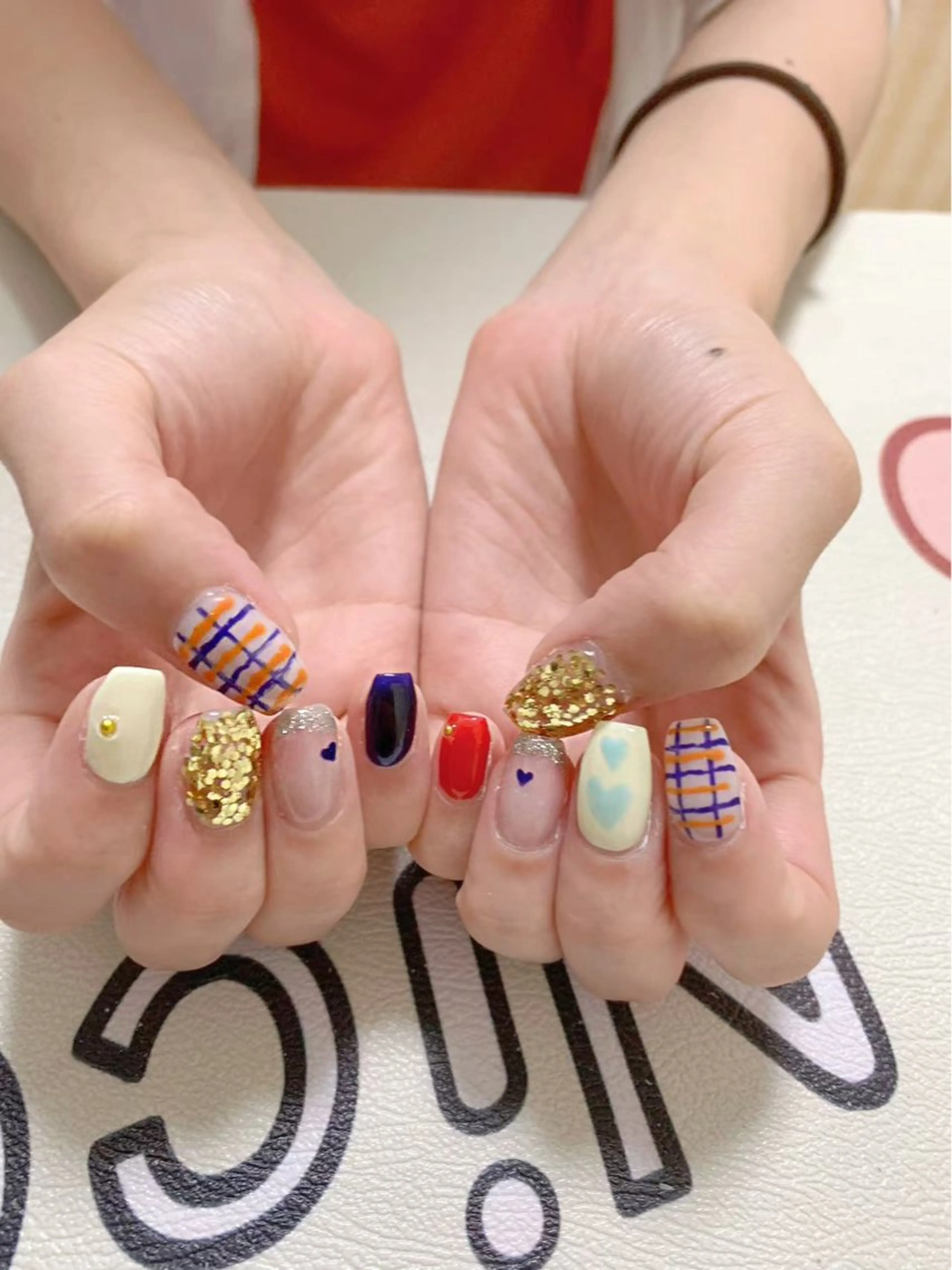 ネイル しょう えんきんのネイルデザイン