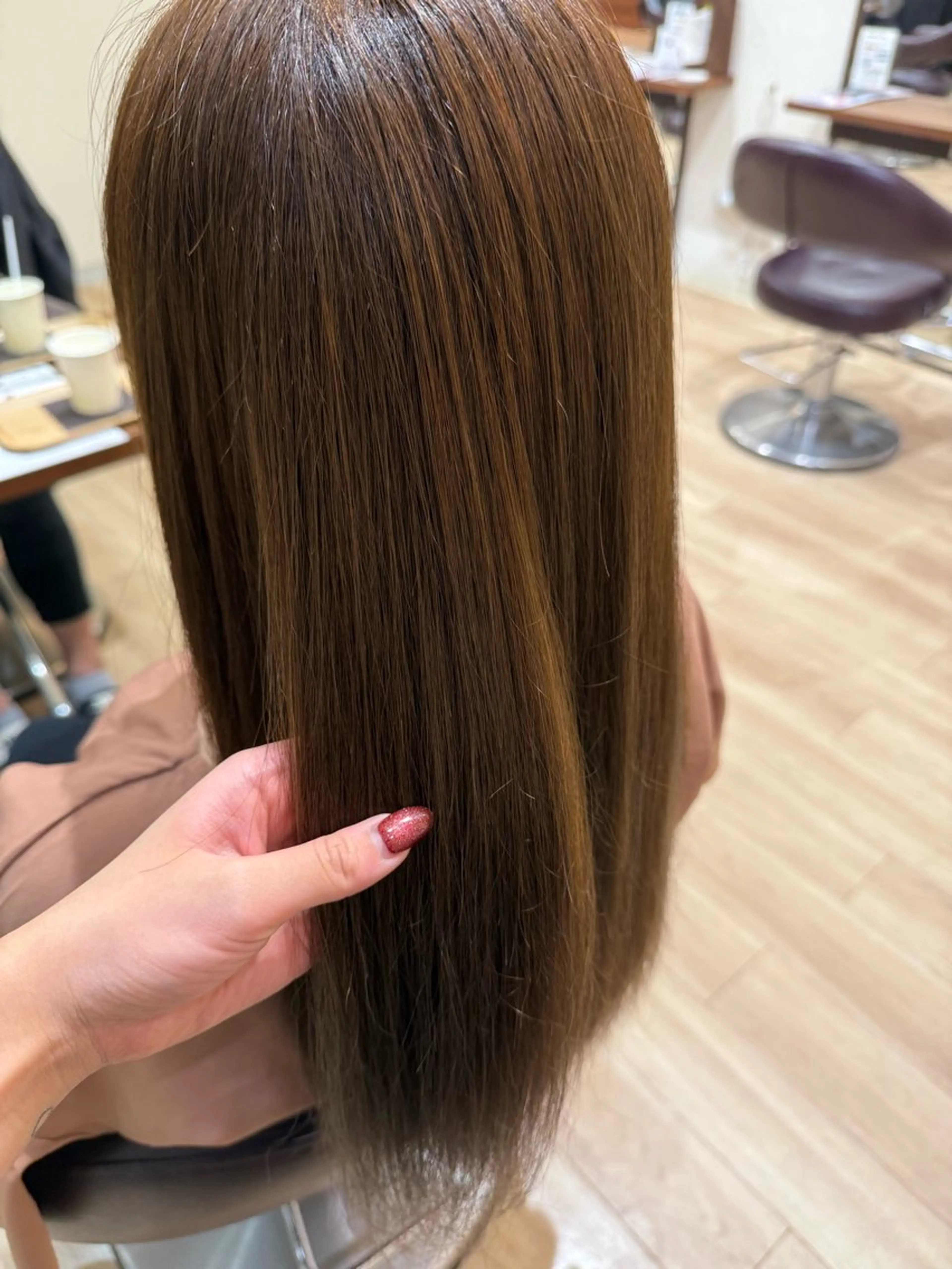 カラー ベージュカラー ブリーチ ダブルカラー ブリーチなしカラー 🏝️🥥美容オタク 🥥🏝️/aikaのヘアスタイル